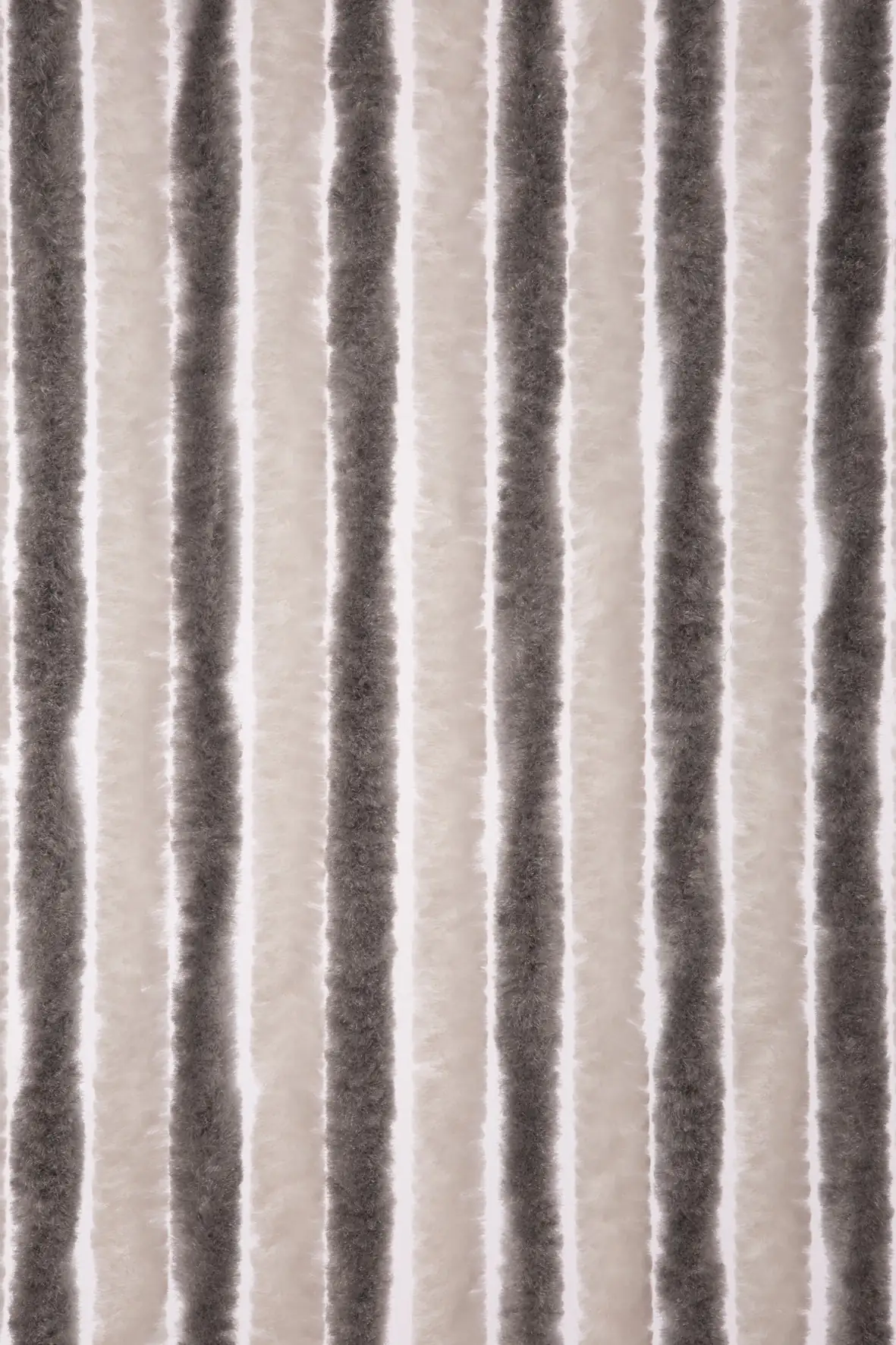 Conacord Vorhang Flauschi silber-weiß 90 x 200 cm