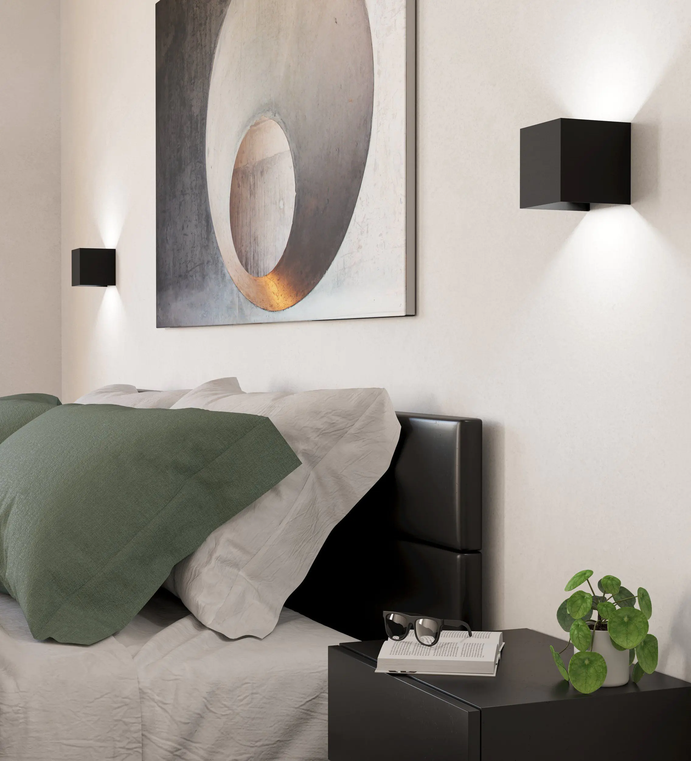 Eglo LED Wandleuchte Va lmonte 3W, 400 lm, 3000K, schwarz Eglo LED Wandleuchte Va lmonte 3W, 400 lm, 3000K, schwarz