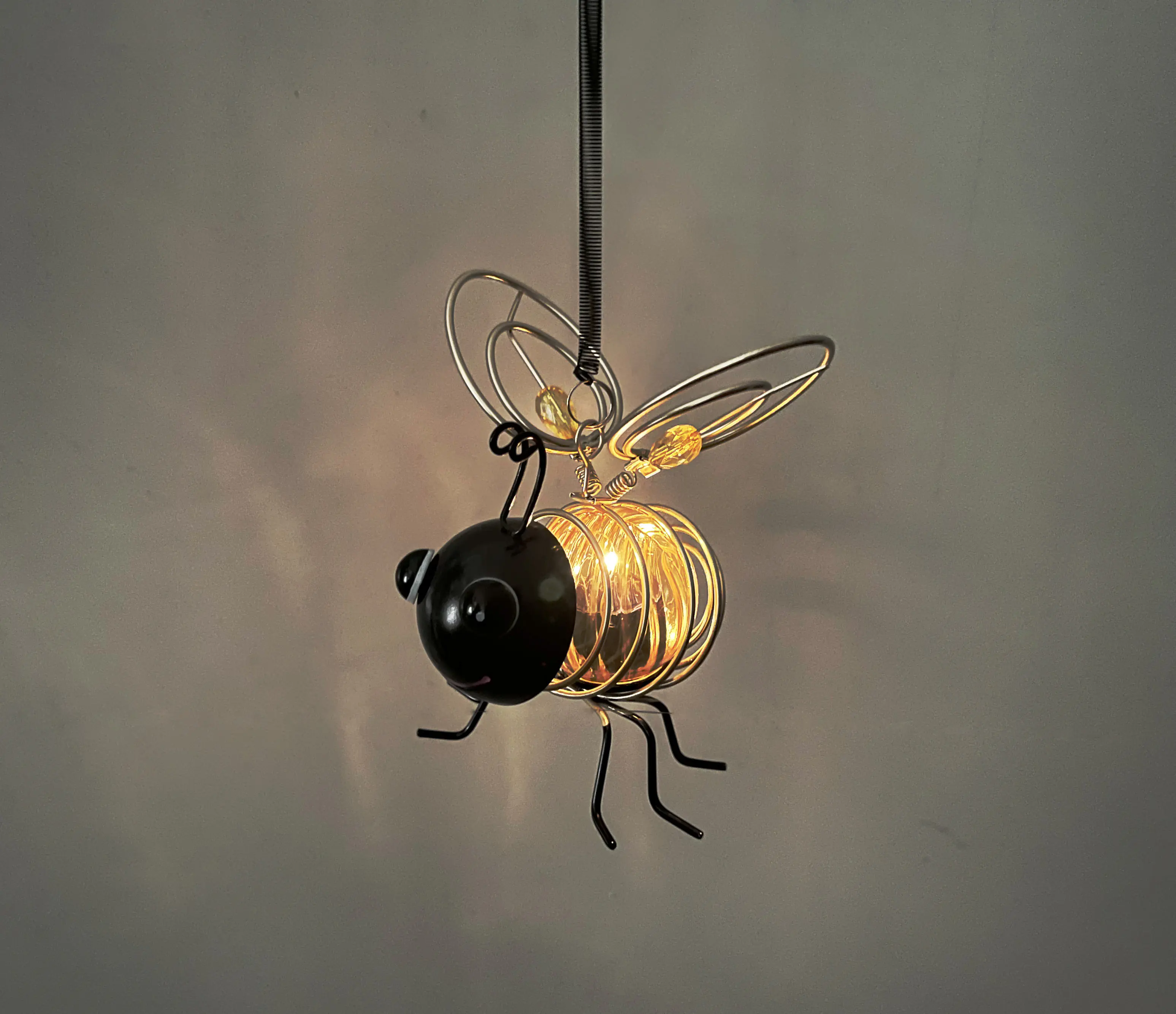 Dapo LED Solarleuchte Dekofigur Biene Maya warmweiß