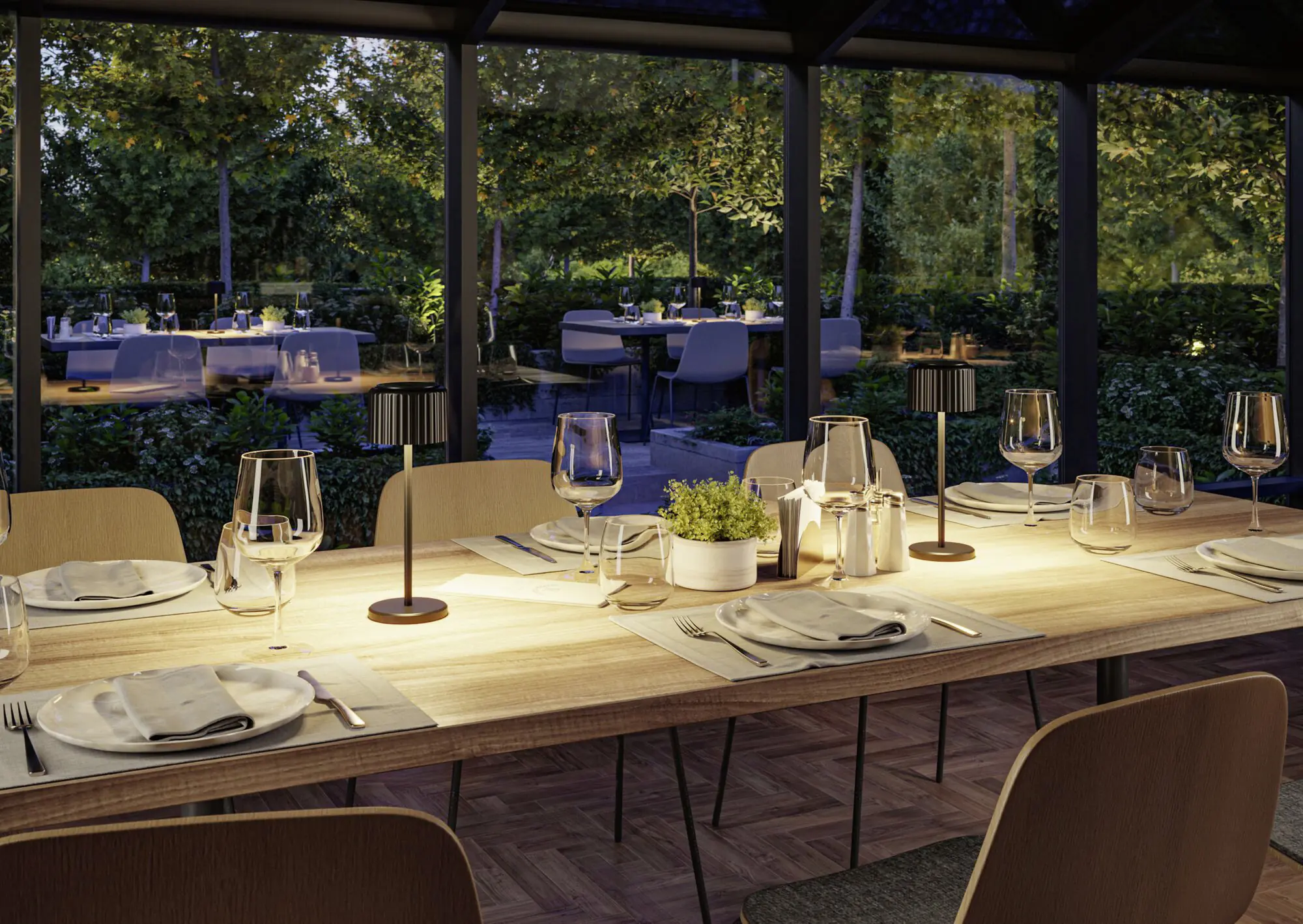 Paulmann Solar-Akku-Tischleuchte Else schwarz 30,5 cm warmweiß 