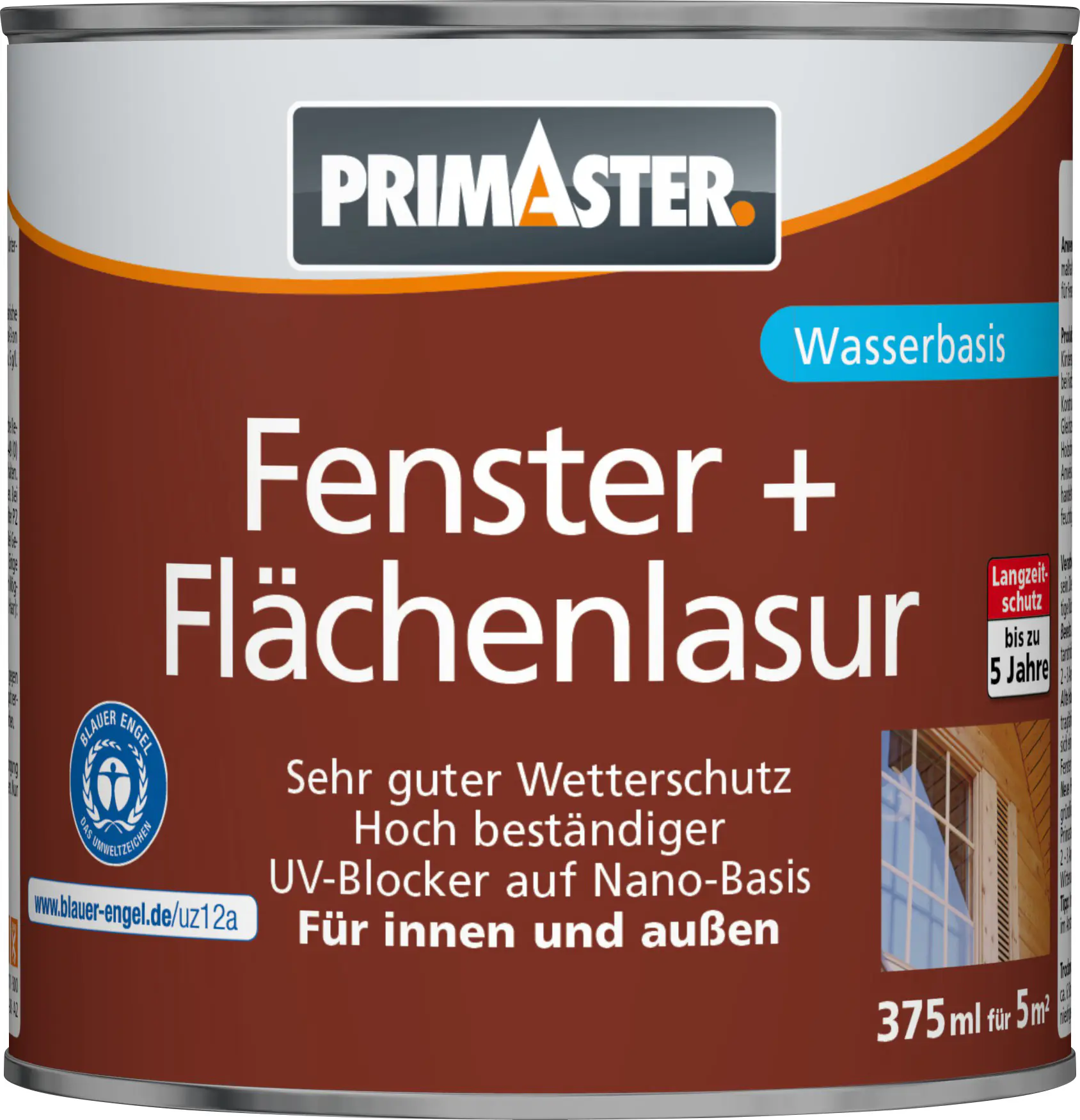 Primaster Fenster und Flächenlasur 375 ml farblos Primaster Fenster und Flächenlasur 375 ml farblos