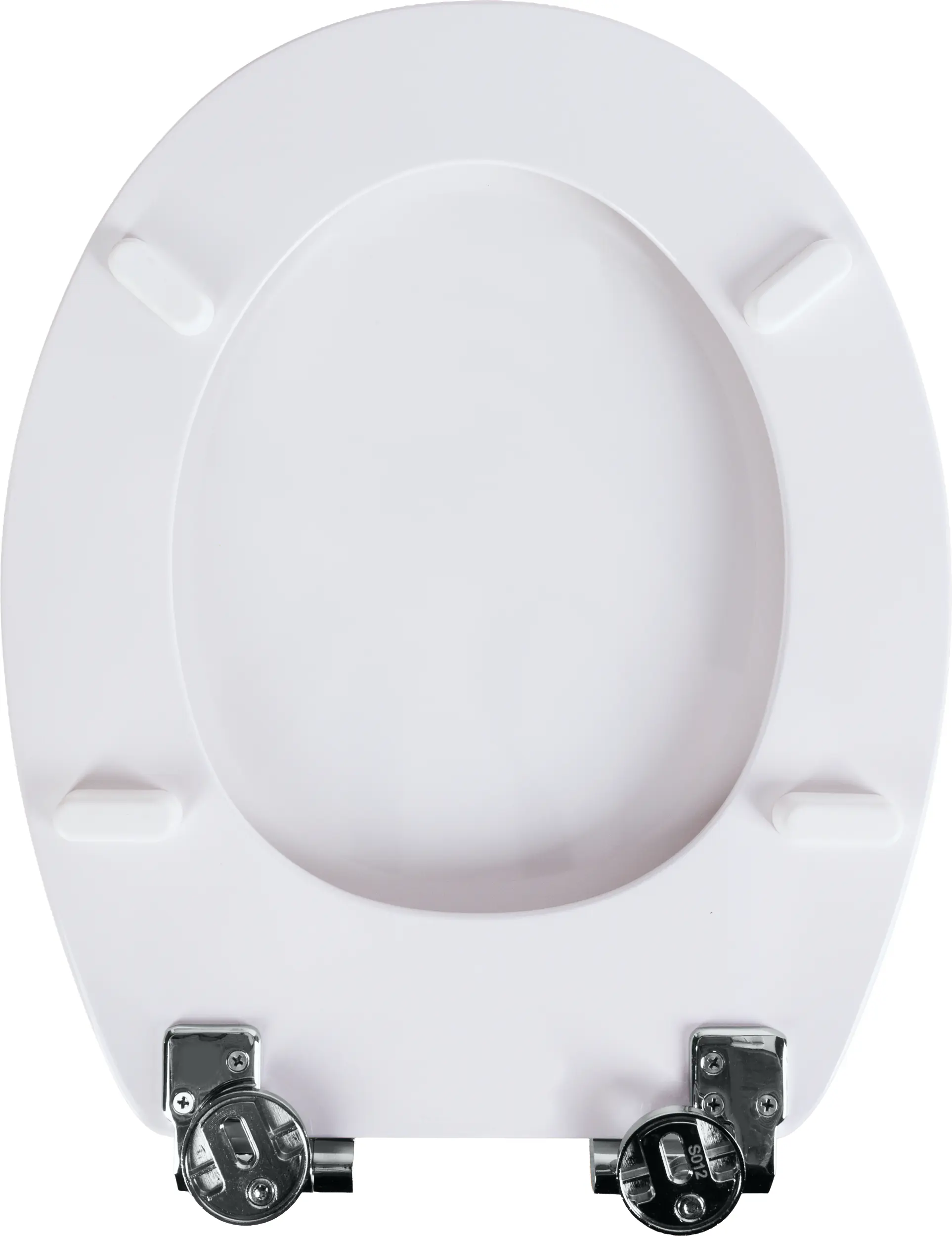 Primaster WC-Deckel mit Absenkautomatik White Wood weiß