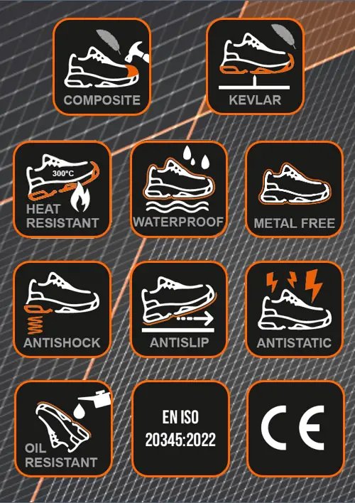 Sicherheitsstiefel Ultra S3 schwarz-orange 