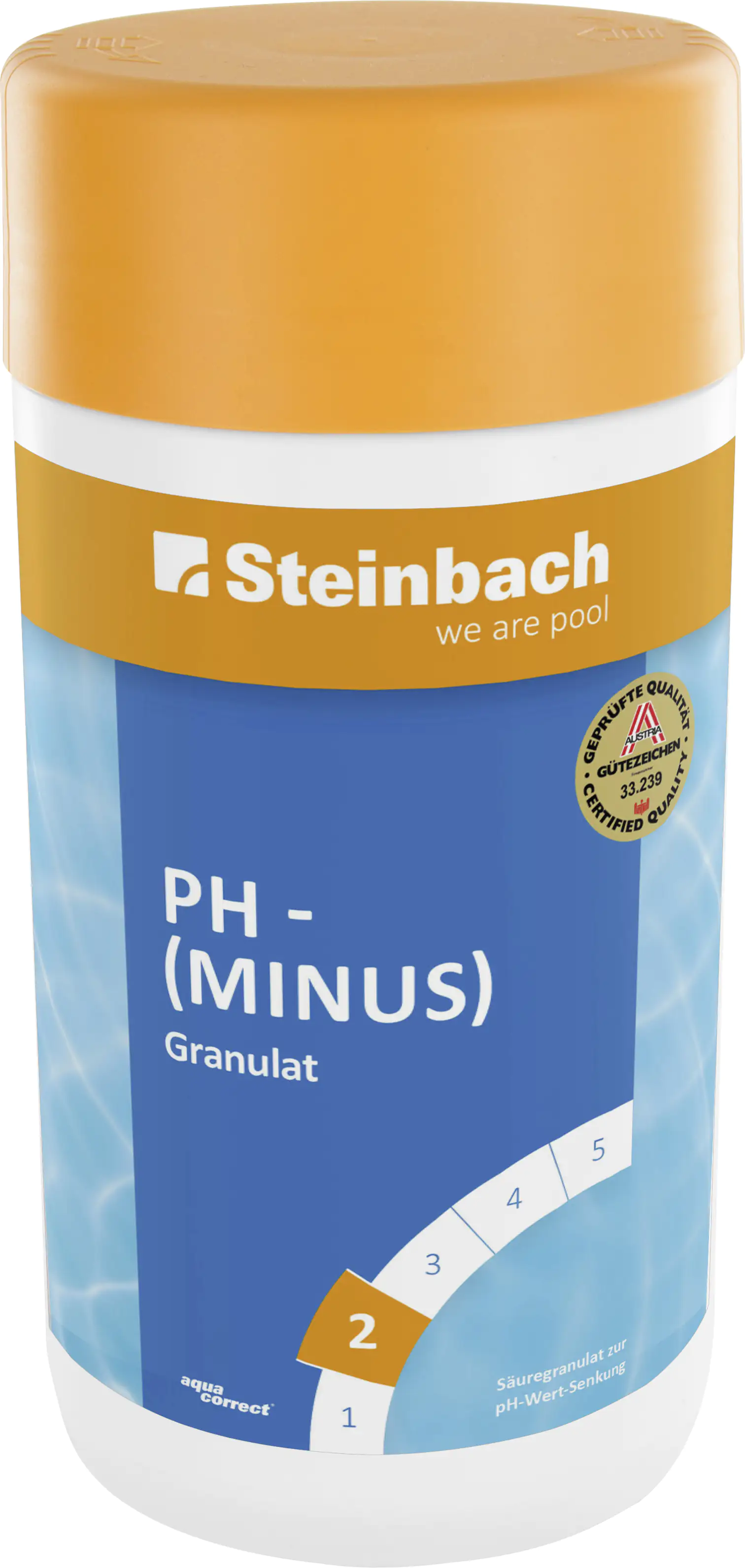 9008748530071 Steinbach Poolpflege pH-Minus Granulat 1,5 kg, pH-Regulierung