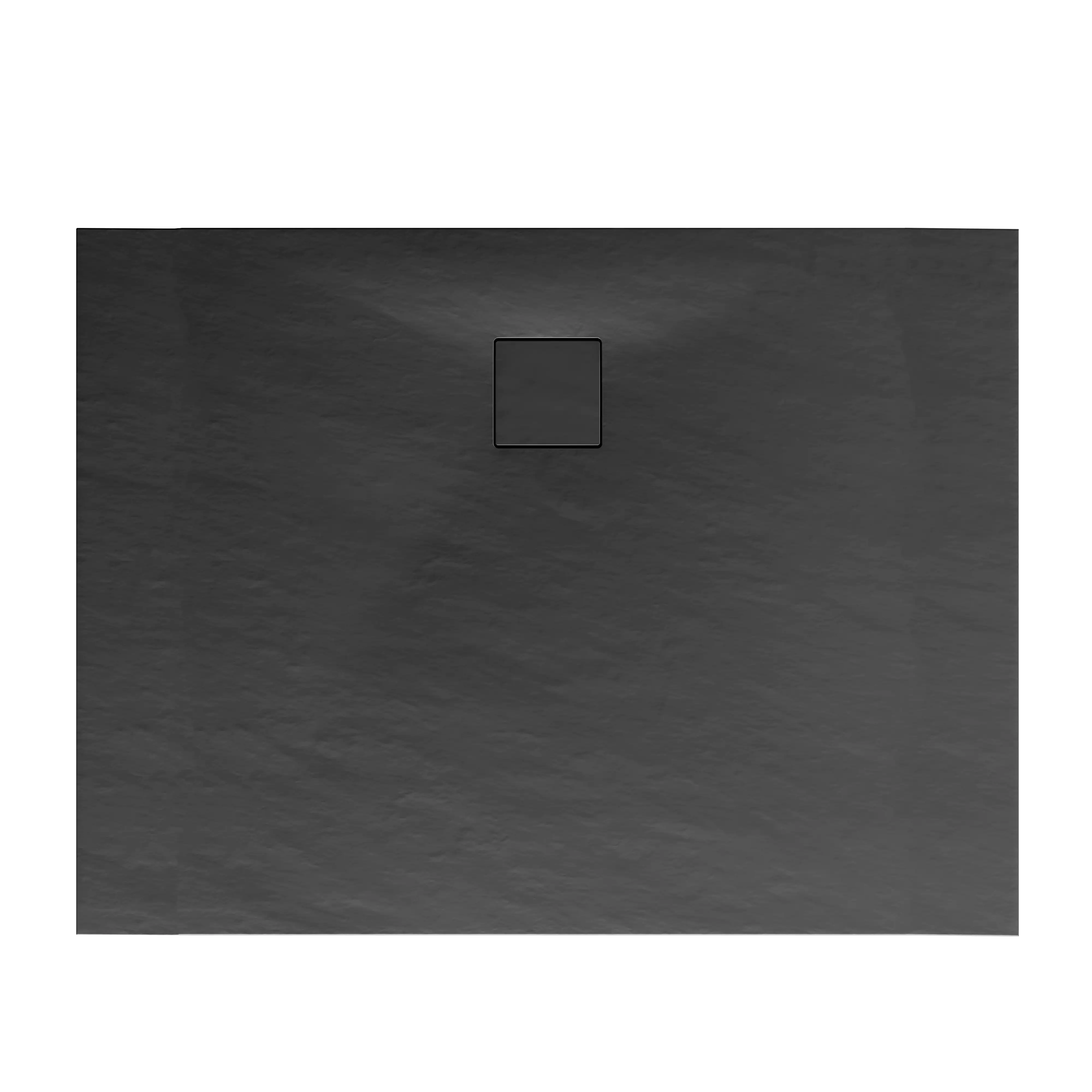 Schulte Duschwanne Steinstruktur 80 x 120 cm anthrazit