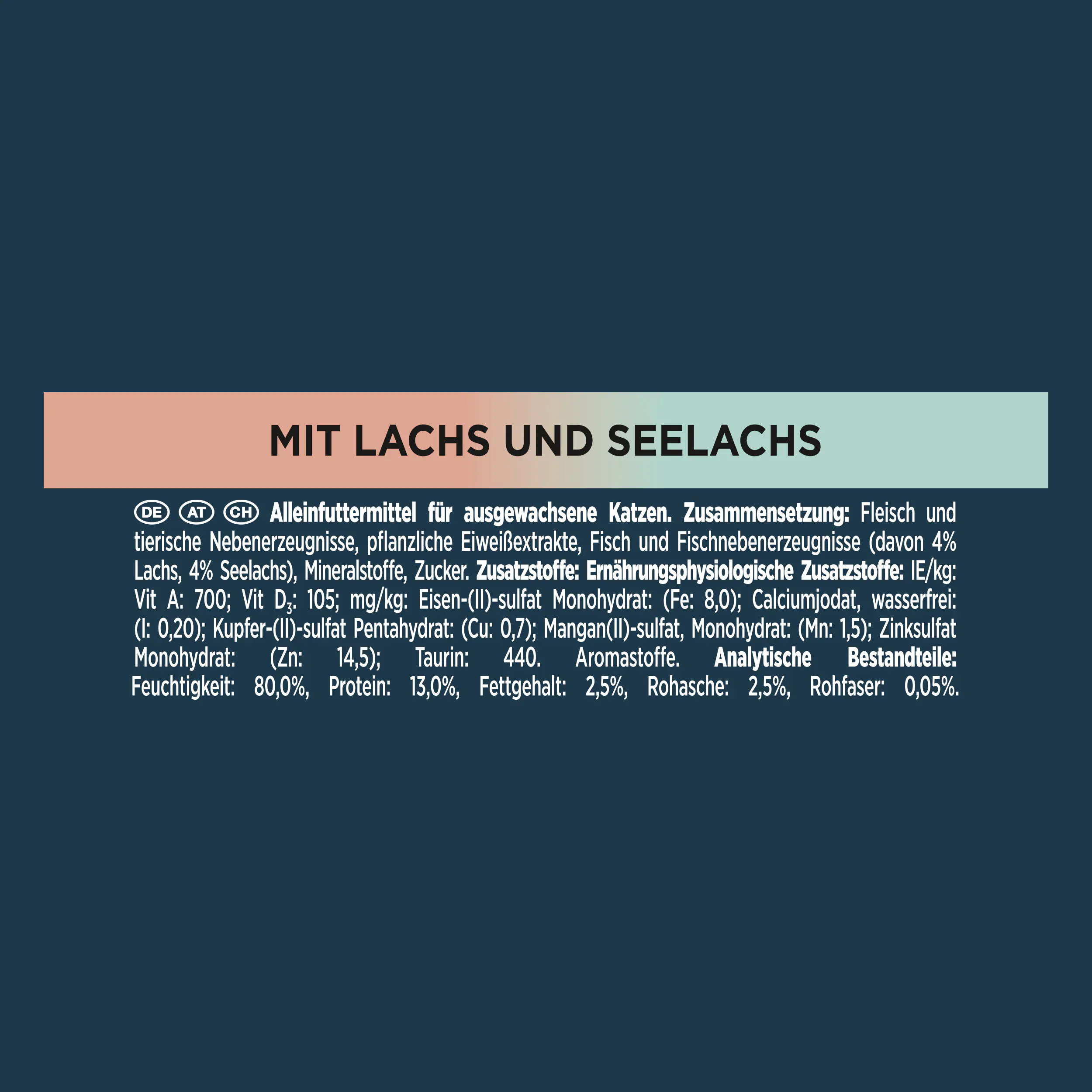 Gourmet Perle Duetto mit Lachs & Seelachs 85 g