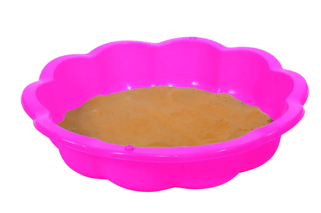 Sandmuschel Wassermuschel pink 2-teilig 94 x 91,5 x 21,5 cm