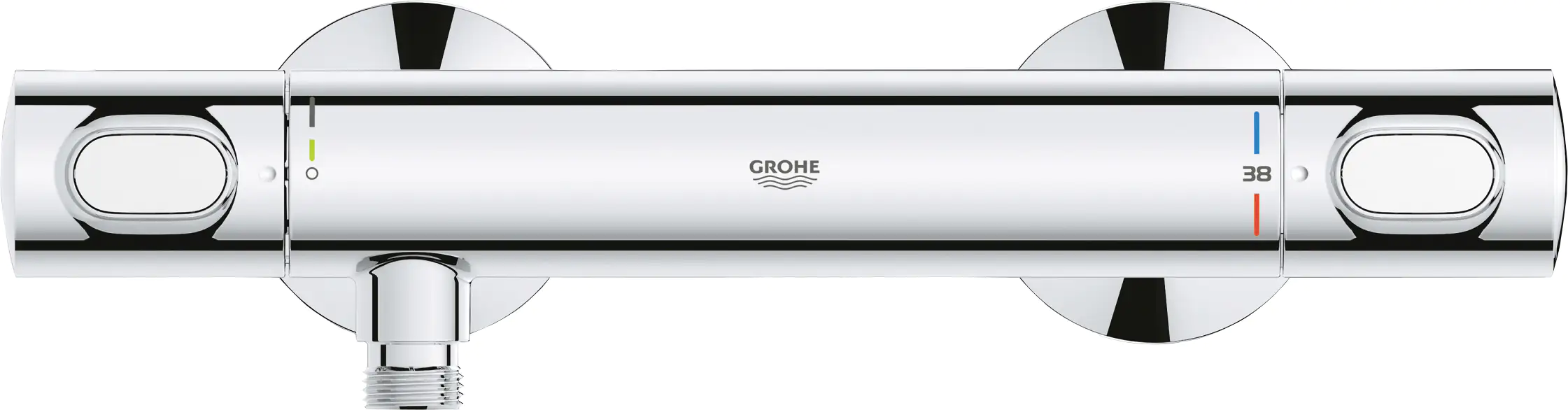Grohe Brause-Thermostat Precision Flow verchromt Grohe Brause-Thermostat Precision Flow verchromt