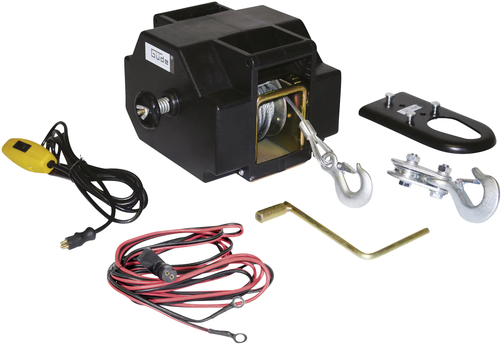 Güde Elektro-Seilwinde 1800 12 V