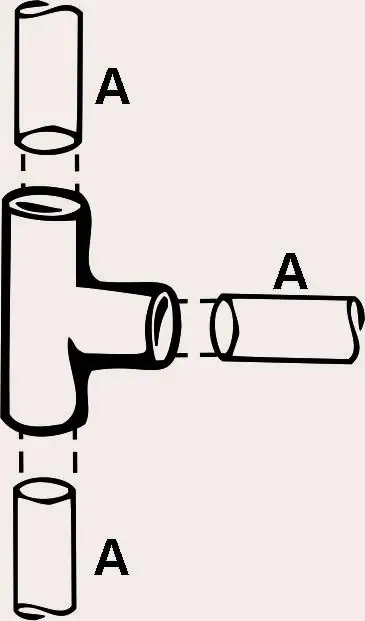 Cornat Löt-T-Stück Fitting Ø 18 mm