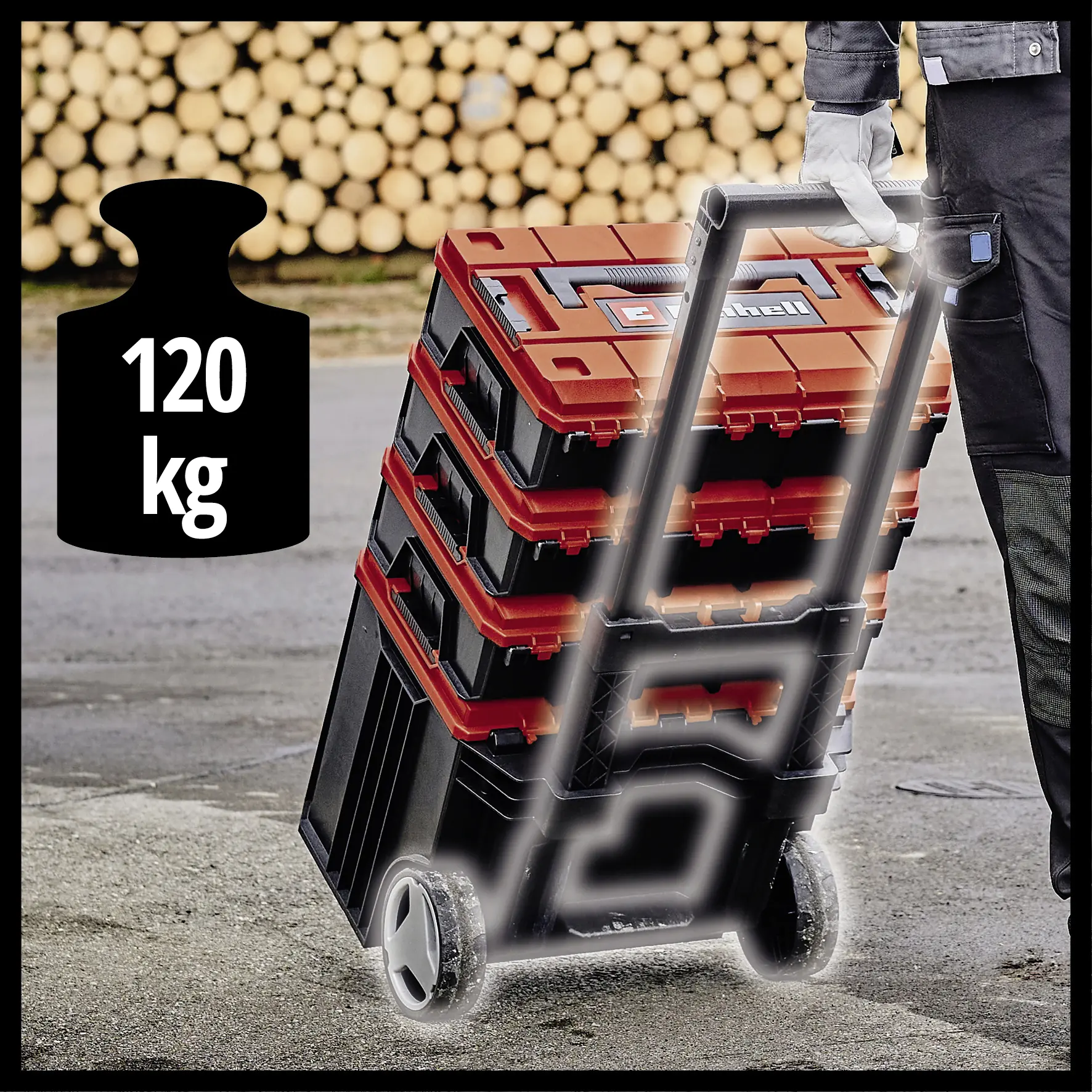 Einhell Systembox E-Case L rollbar Einhell Systembox E-Case L rollbar