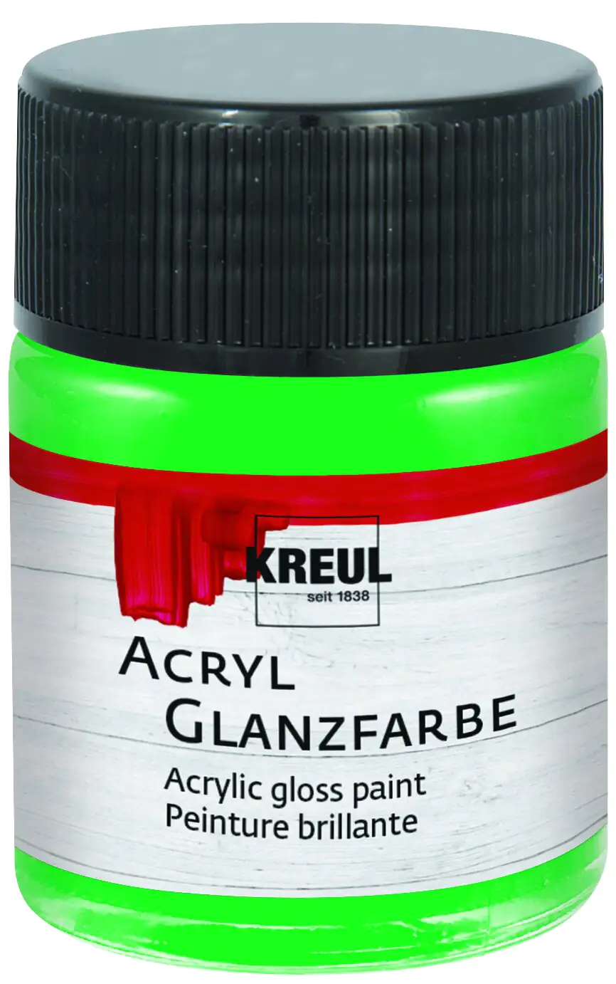 Kreul Acryl Glanzfarbe grün 50 ml