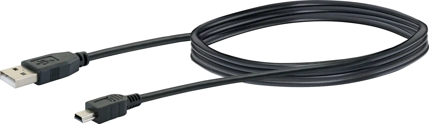 Schwaiger Mini USB Ladekabel CK1521 533 schwarz, 1m, 1x USB 2.0 A Stecker / 1x USB 2.0 Mini B Stecke Schwaiger Mini USB Ladekabel CK1521 533 schwarz, 1m, 1x USB 2.0 A Stecker / 1x USB 2.0 Mini B Stecke