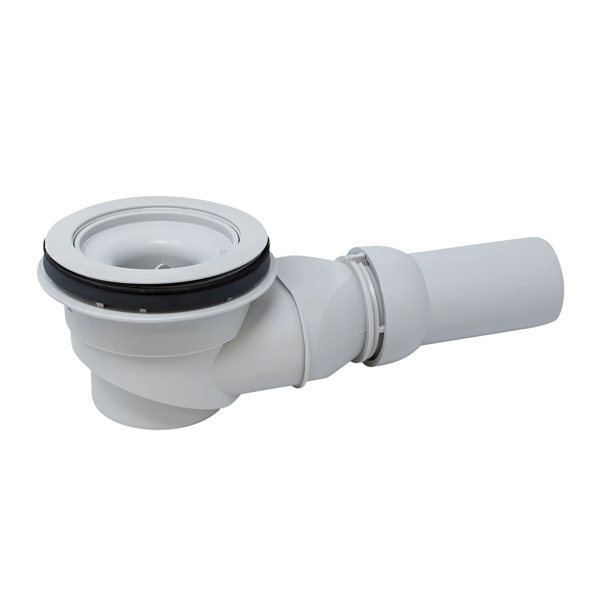 Schulte Ablauf für Duschwanne Edelstahl waagerecht 9 cm Schulte Ablauf für Duschwanne Edelstahl waagerecht 9 cm