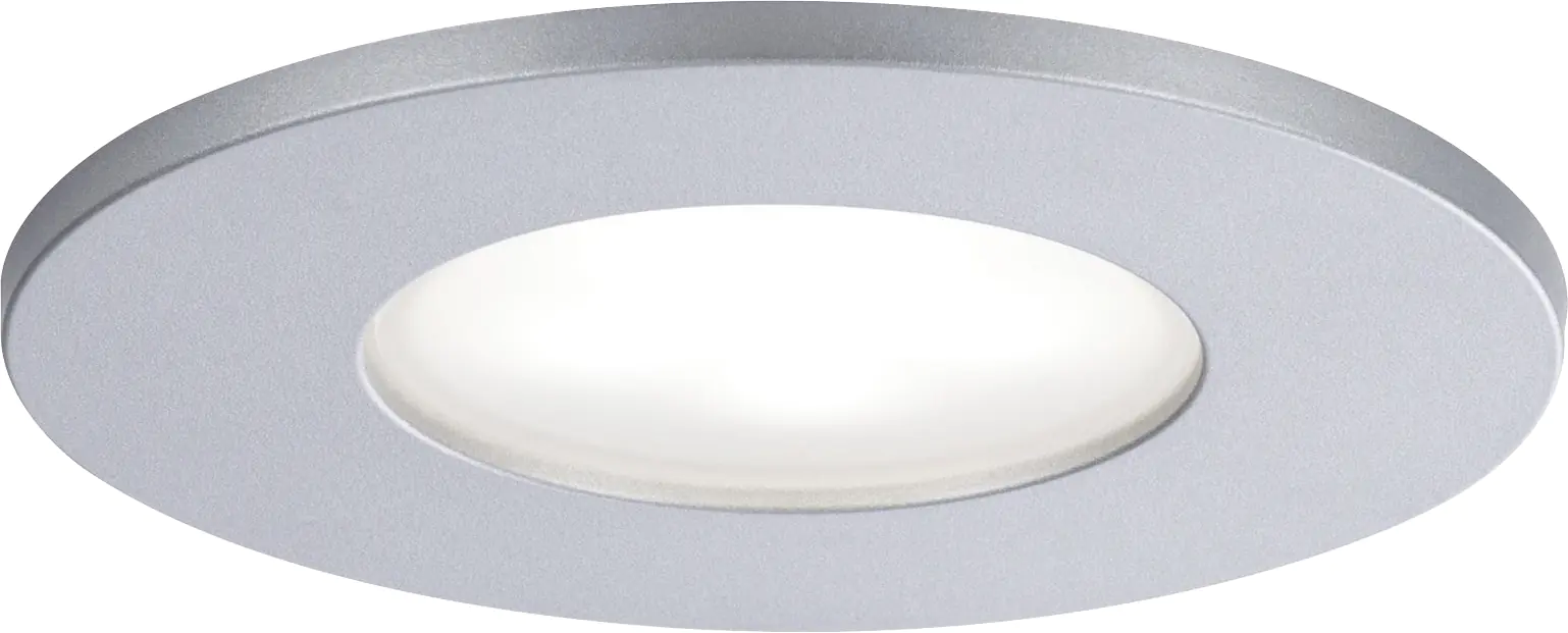 Paulmann HomeSpa 3er Set LED Einbauleuchte Calla chrom 9 cm schwenkbar