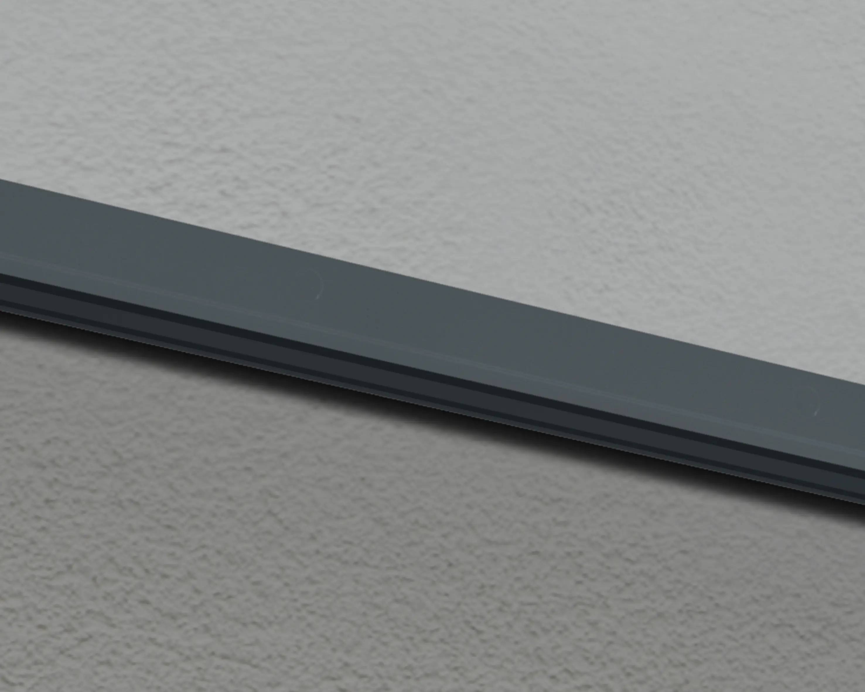 Canopia Vordach Sophia 1600  Grau Alu 160 x 95 cm