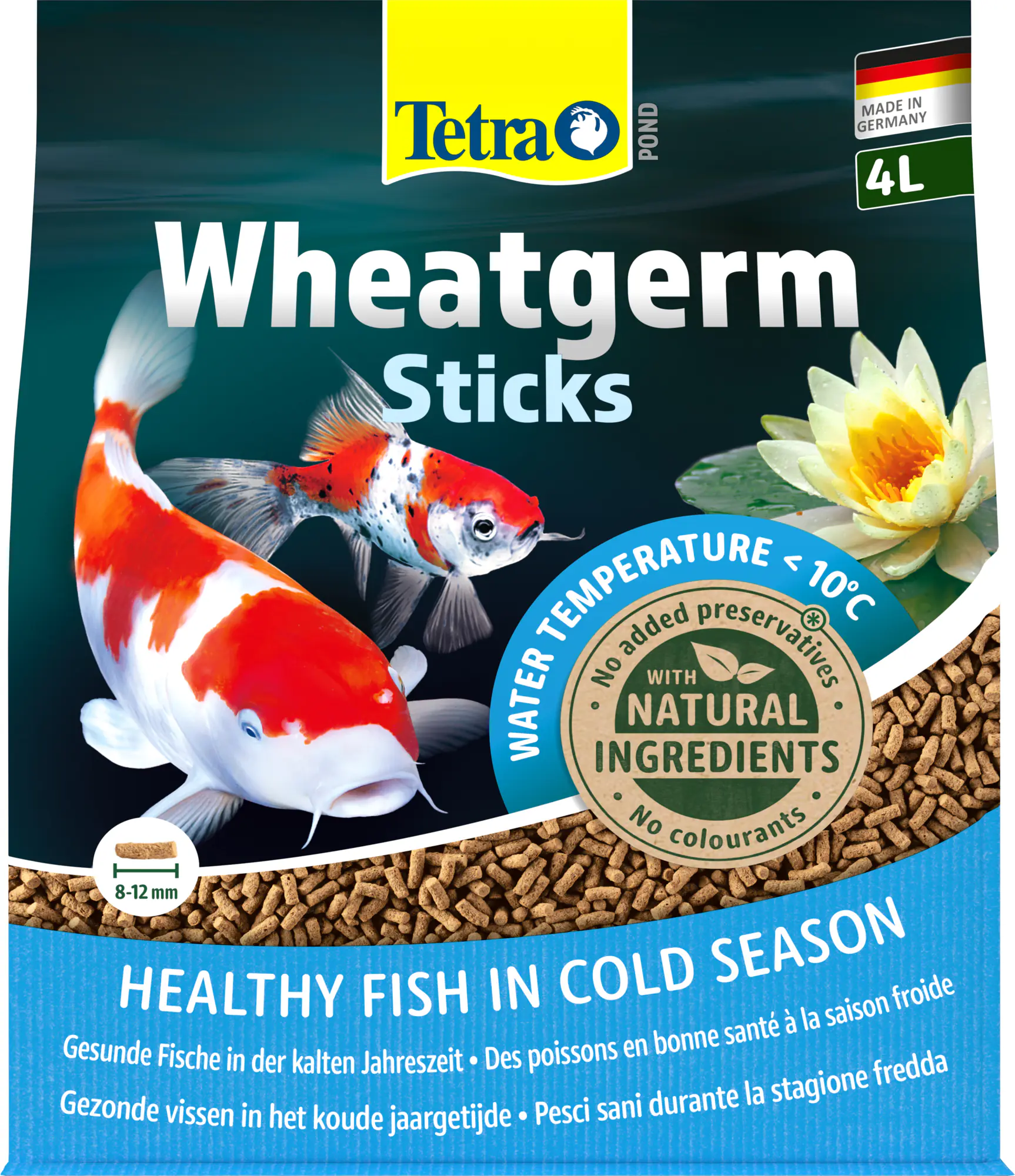 Tetra Pond Wheatgerm Sticks 4 L