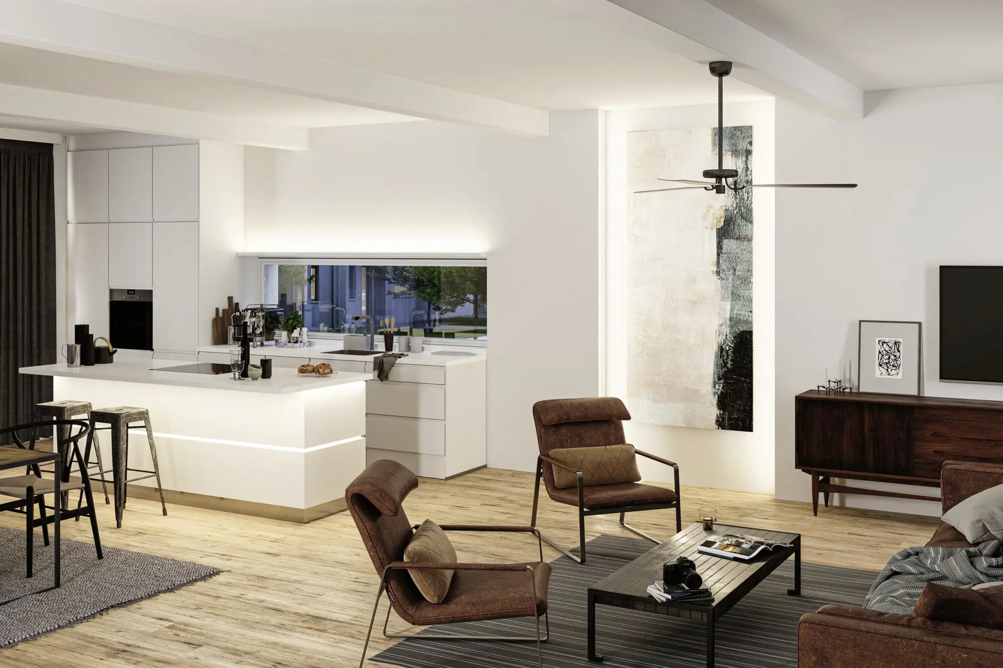 Paulmann MaxLED 1000 Stripe-Ecke warmweiß Full-Line COB 90° silber