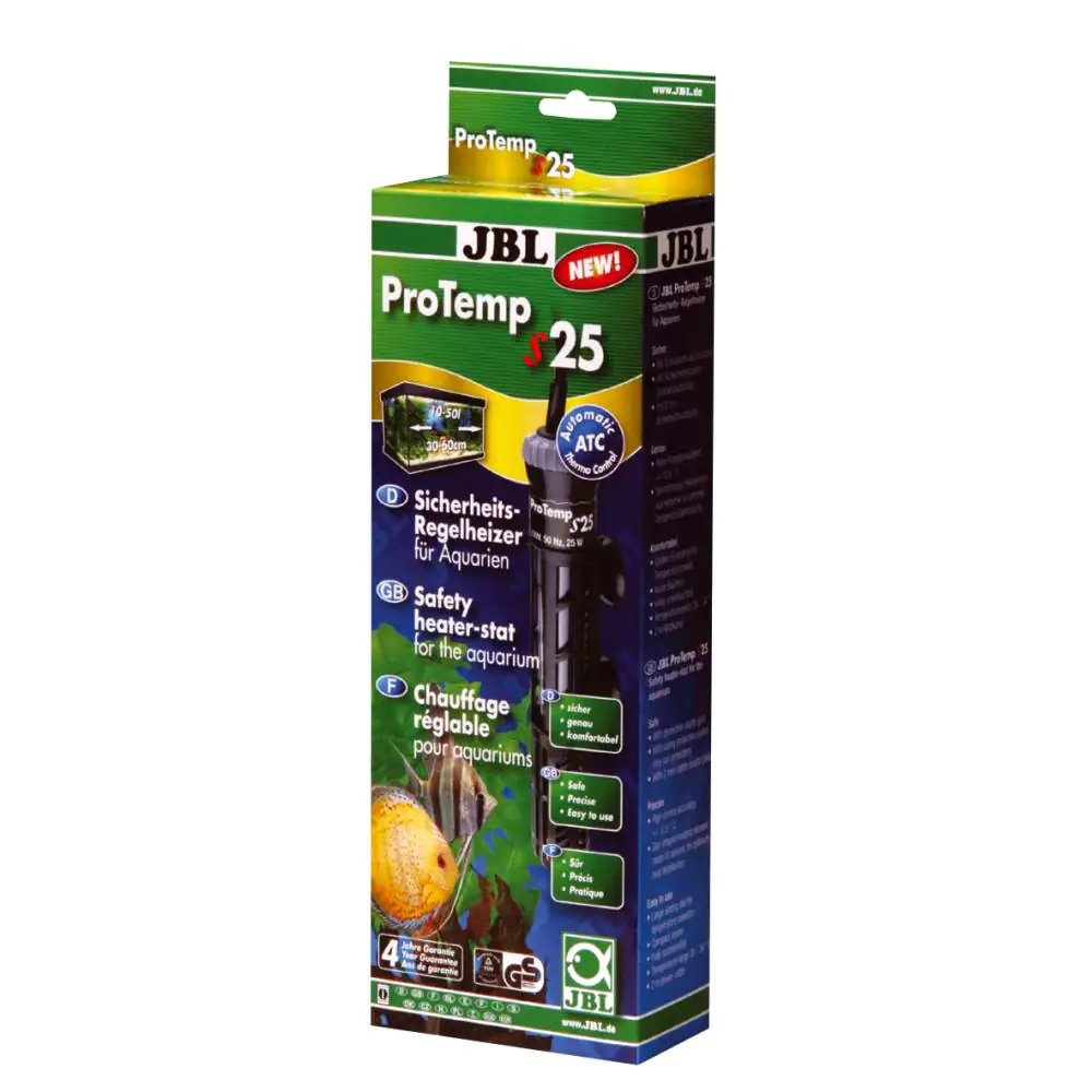 JBL ProTemp S 25 Sicherheits-Regelheizer mit Schutzkorb JBL ProTemp S 25 Sicherheits-Regelheizer mit Schutzkorb