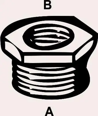 Cornat Temperguss-Reduzierstück 1'' x 3/4'' verzinkt