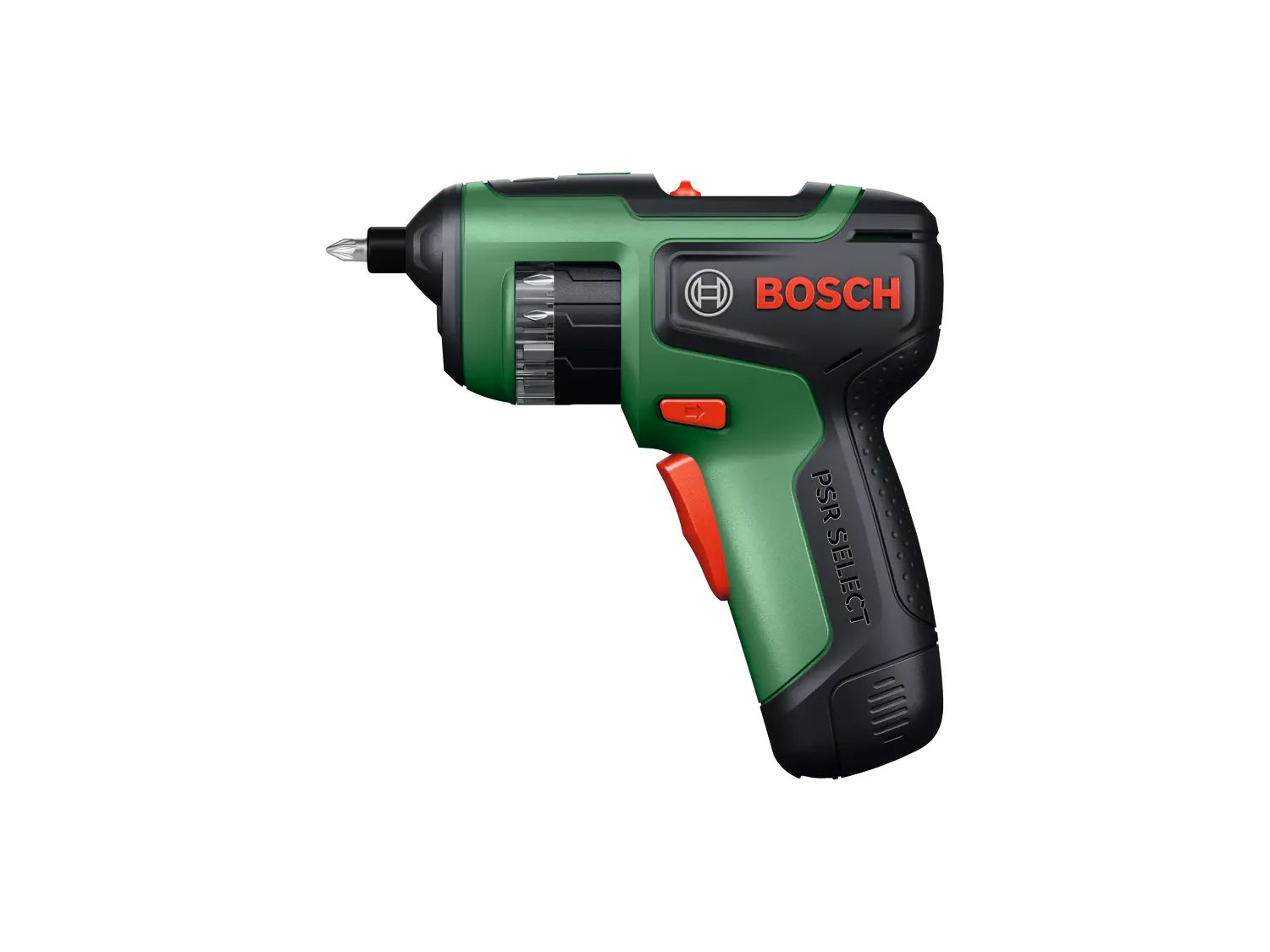 Bosch Akku-Schrauber PSR Select 3,6 V mit einem Akku (2 Ah) & 12 Bits