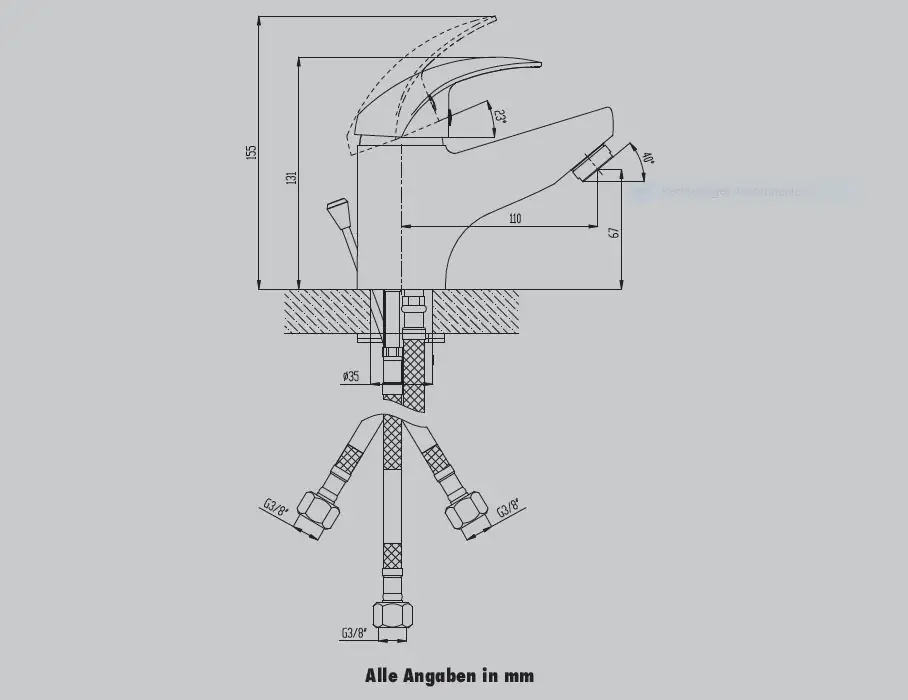 Primaster Waschtischarmatur Sydney verchromt Niederdruck Primaster Waschtischarmatur Sydney verchromt Niederdruck