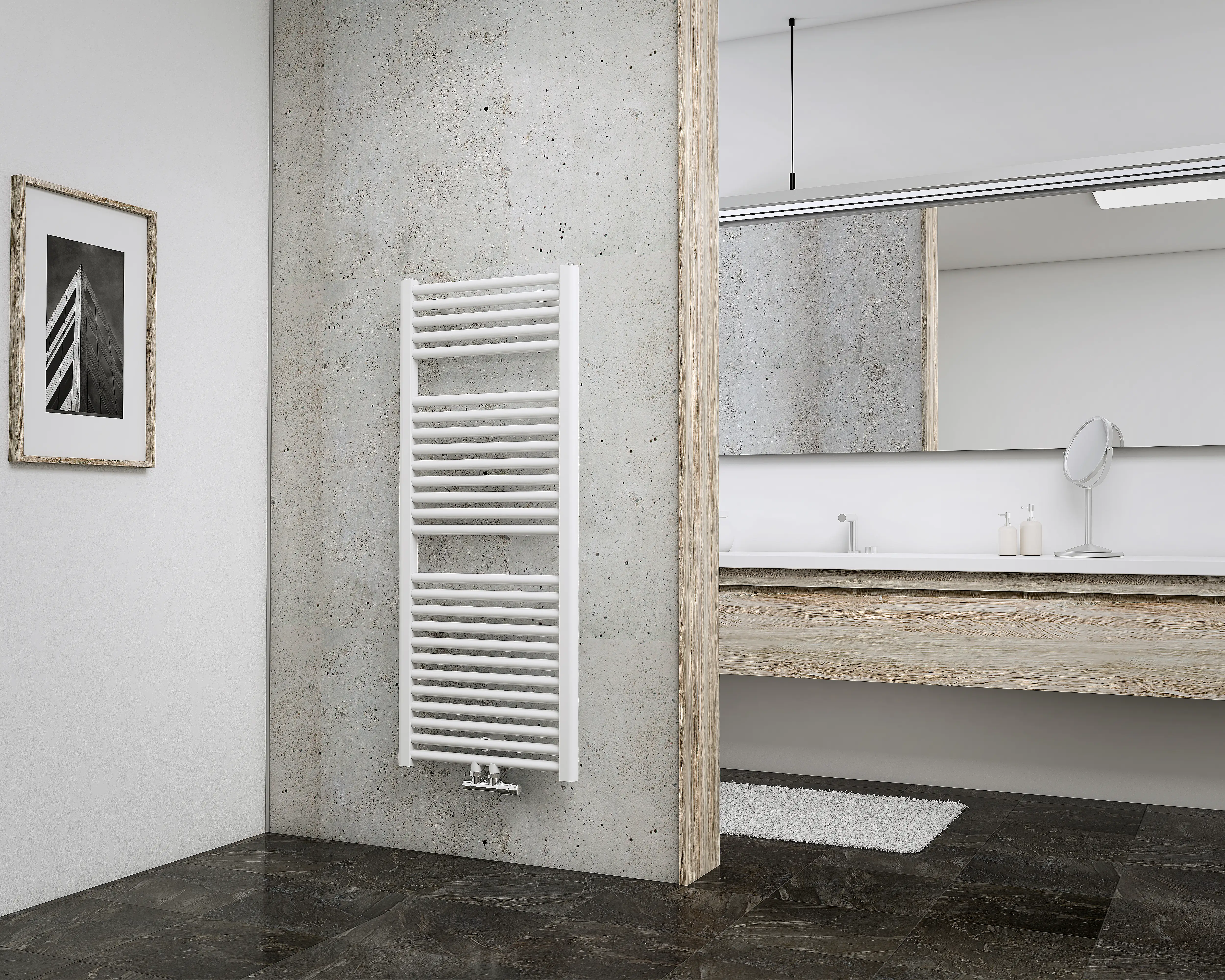 Schulte Badheizkörper München 121,5 x 50 cm 678 Watt