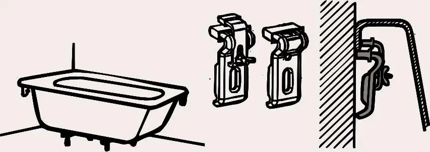 Mepa Wannenanker 3er - Set