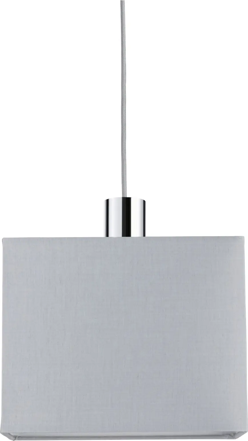 Paulmann URail Lampenschirm Verona 2Easy grau 25 x 13 cm