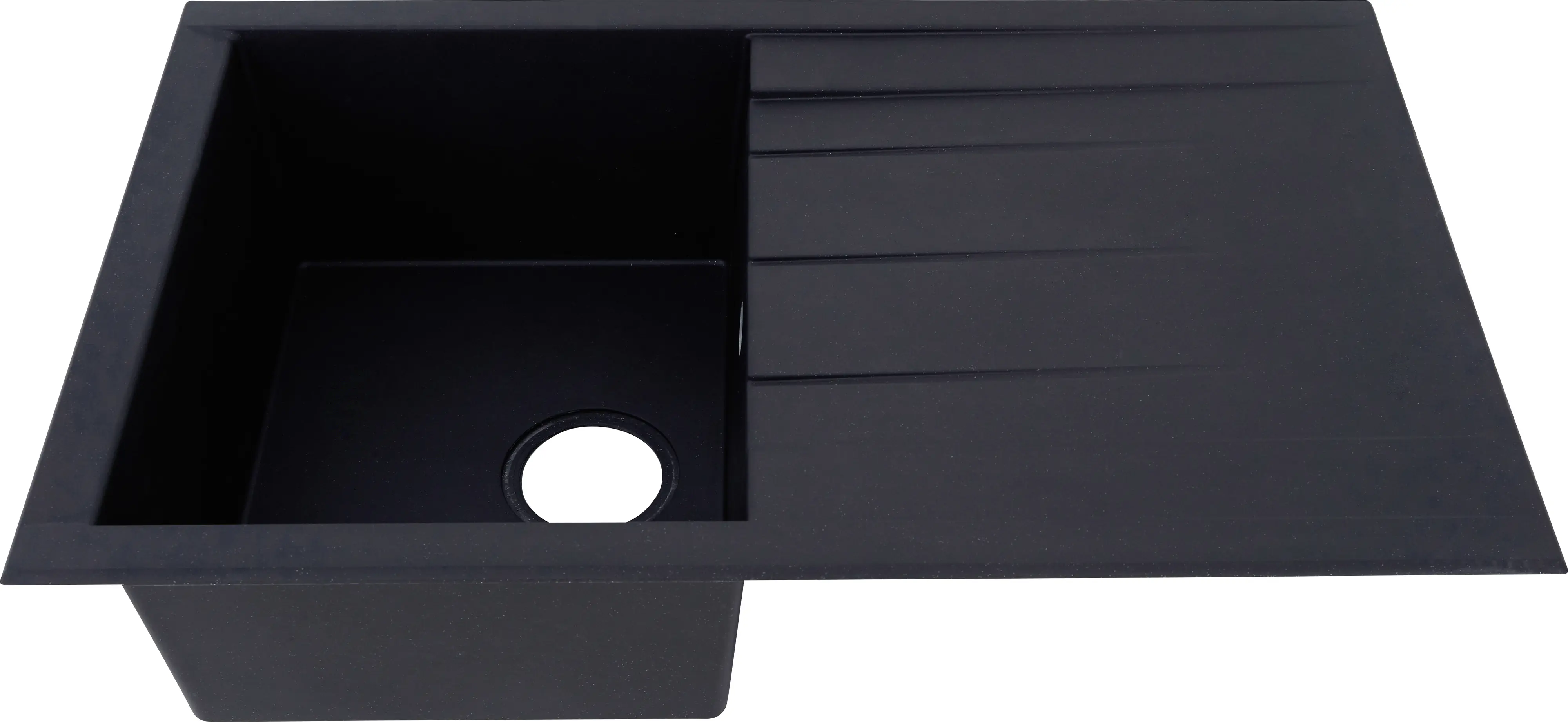 respekta Mineralite Einbauspüle 1 Becken Houston 80 x 50 cm 80 x 50 cm