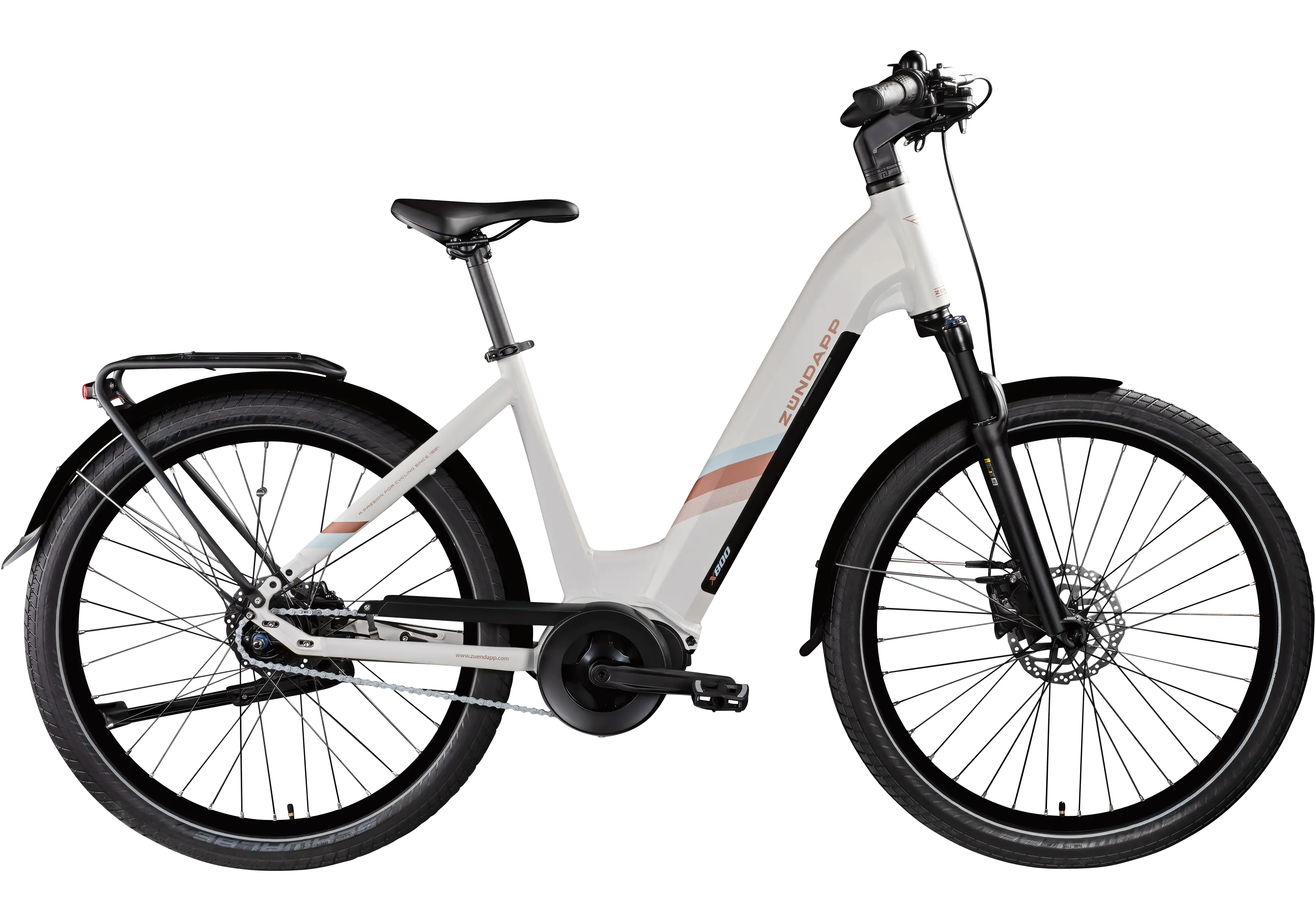 Zündapp E-Bike City X800 27,5 Zoll 7-Gang 550 Wh antique white  Zündapp E-Bike City X800 27,5 Zoll 7-Gang 550 Wh antique white