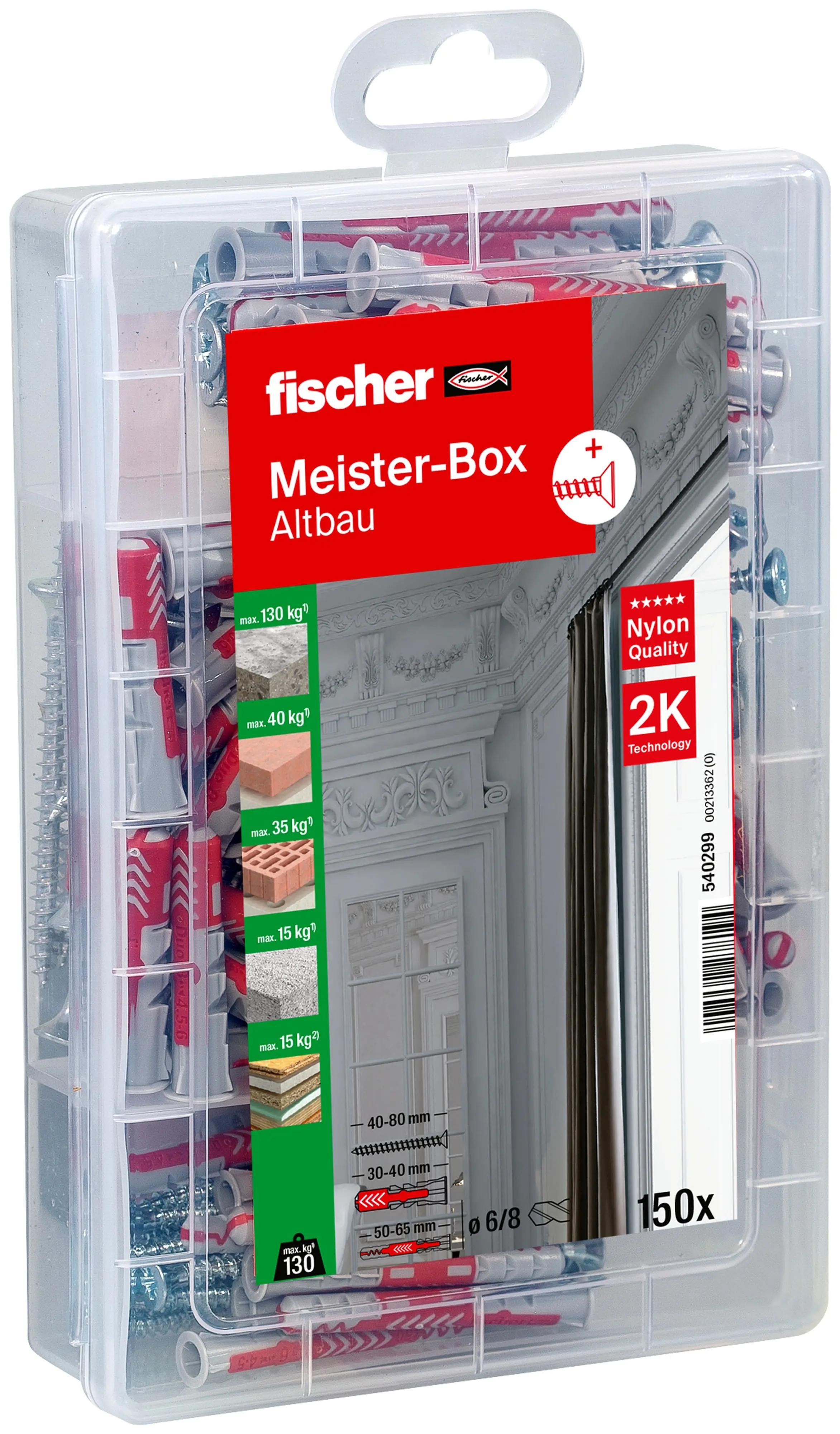 Fischer Meister-Box DuoPower - 150 Stück