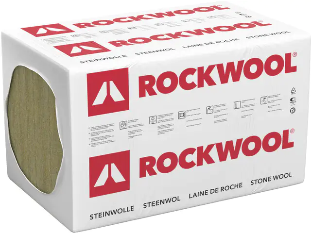 Rockwool Dämmplatte Tegarock Steinwolle WLG 035 1000 x 600 x 120 mm