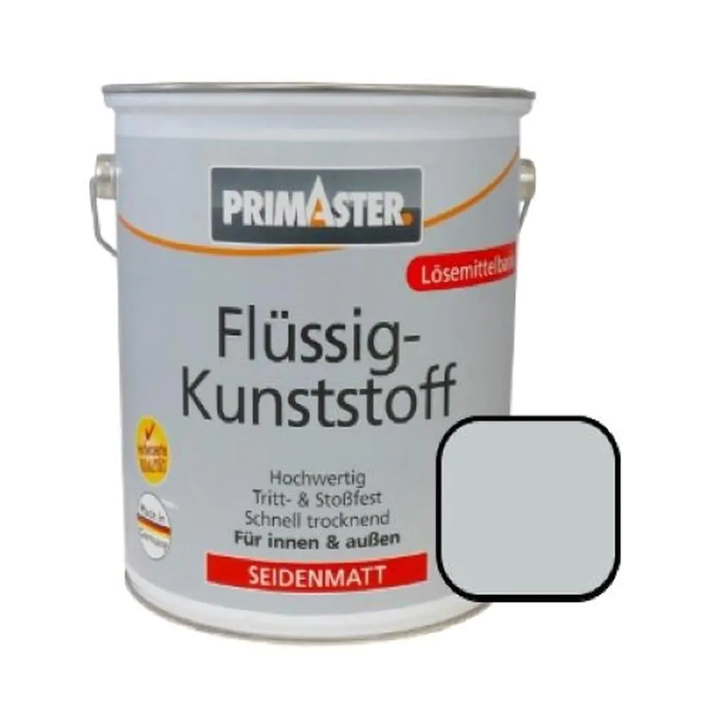 Primaster Premium Flüssigkunststoff RAL 7035 2,5 L lichtgrau seidenmatt Primaster Premium Flüssigkunststoff RAL 7035 2,5 L lichtgrau seidenmatt