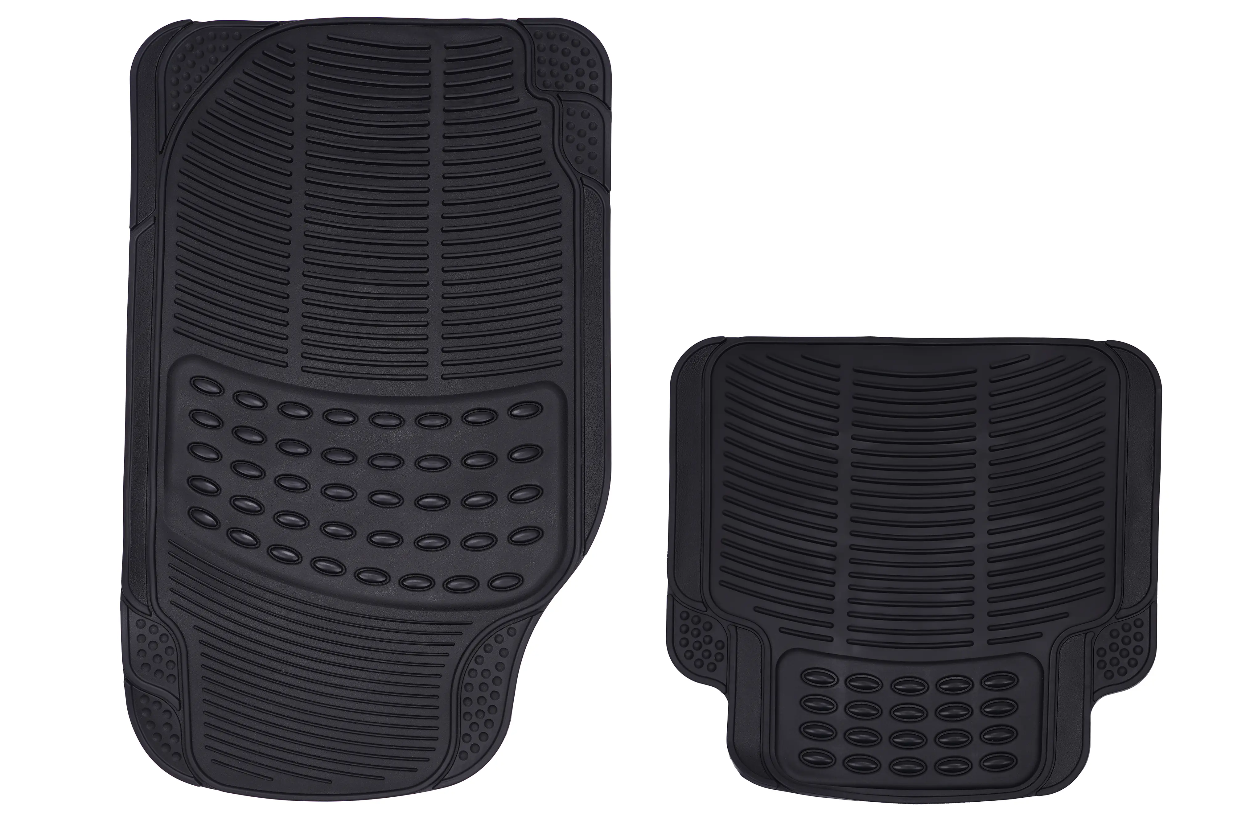 TrendLine Universal Fußmatten Komplett-Set schwarz 4-tlg. TrendLine Universal Fußmatten Komplett-Set schwarz 4-tlg.