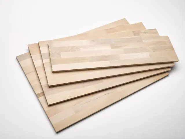 Leimholz Buche 240 x 40 x 2,7 cm