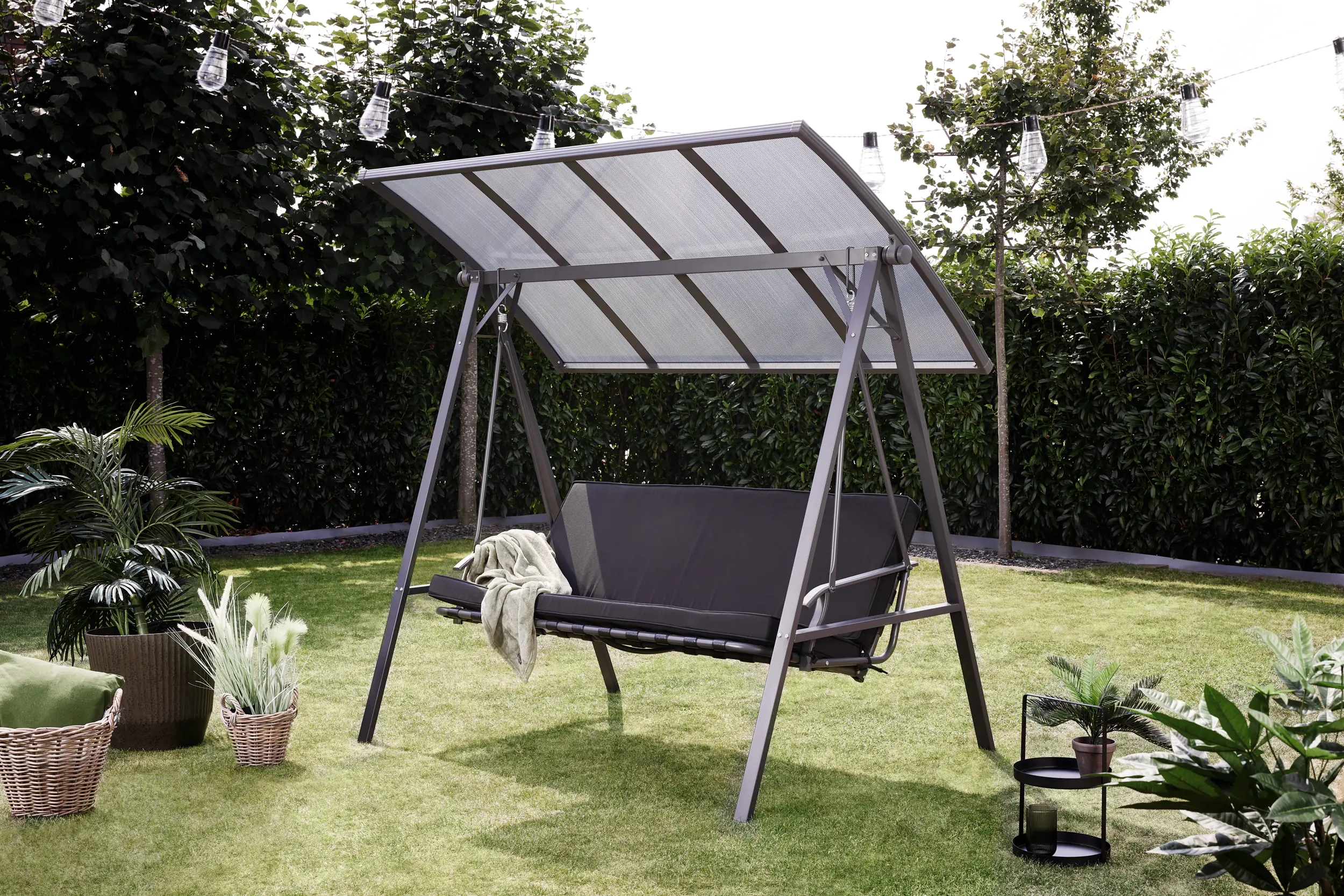Primaster Hollywoodschaukel Madeira Stahl 