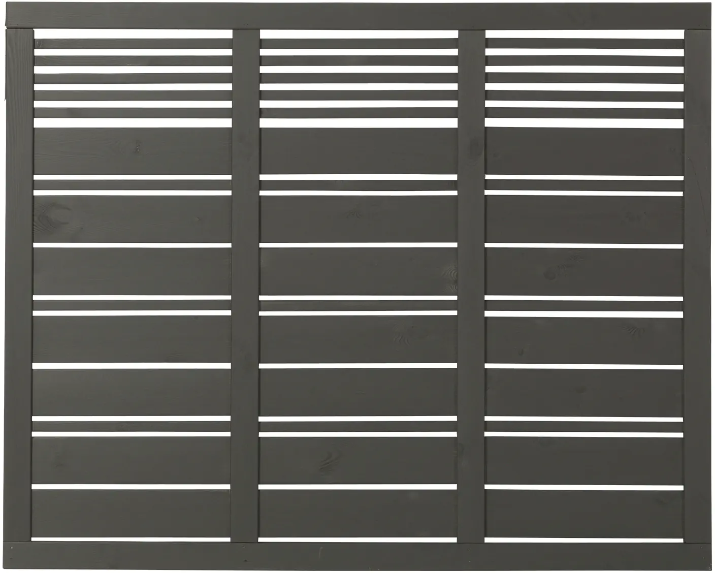 Plus Zaun Silence 176 x 140 cm umbragrau fungizidbehandelt