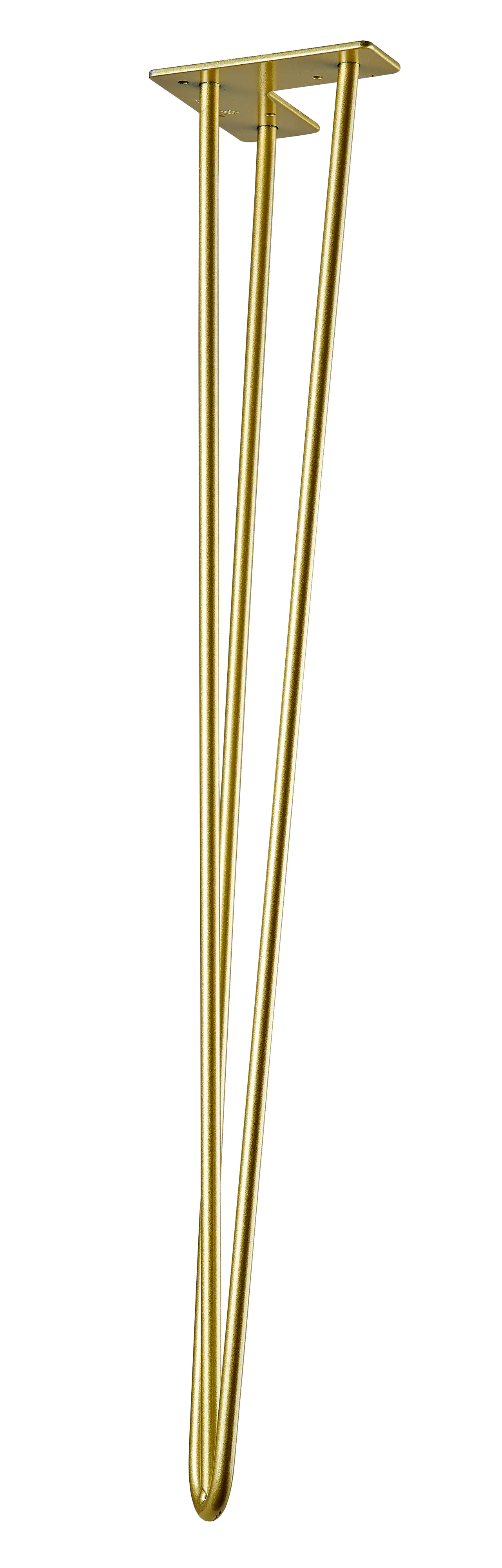 Hettich Hairpin 71 x 12 x 12 cm Stahl gold - 1 Stück