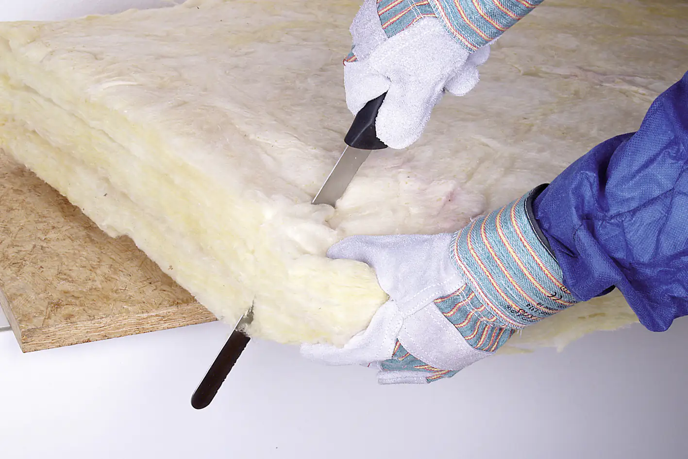 Wolfcraft Dämmstoffmesser 25 cm, Wellenschliff