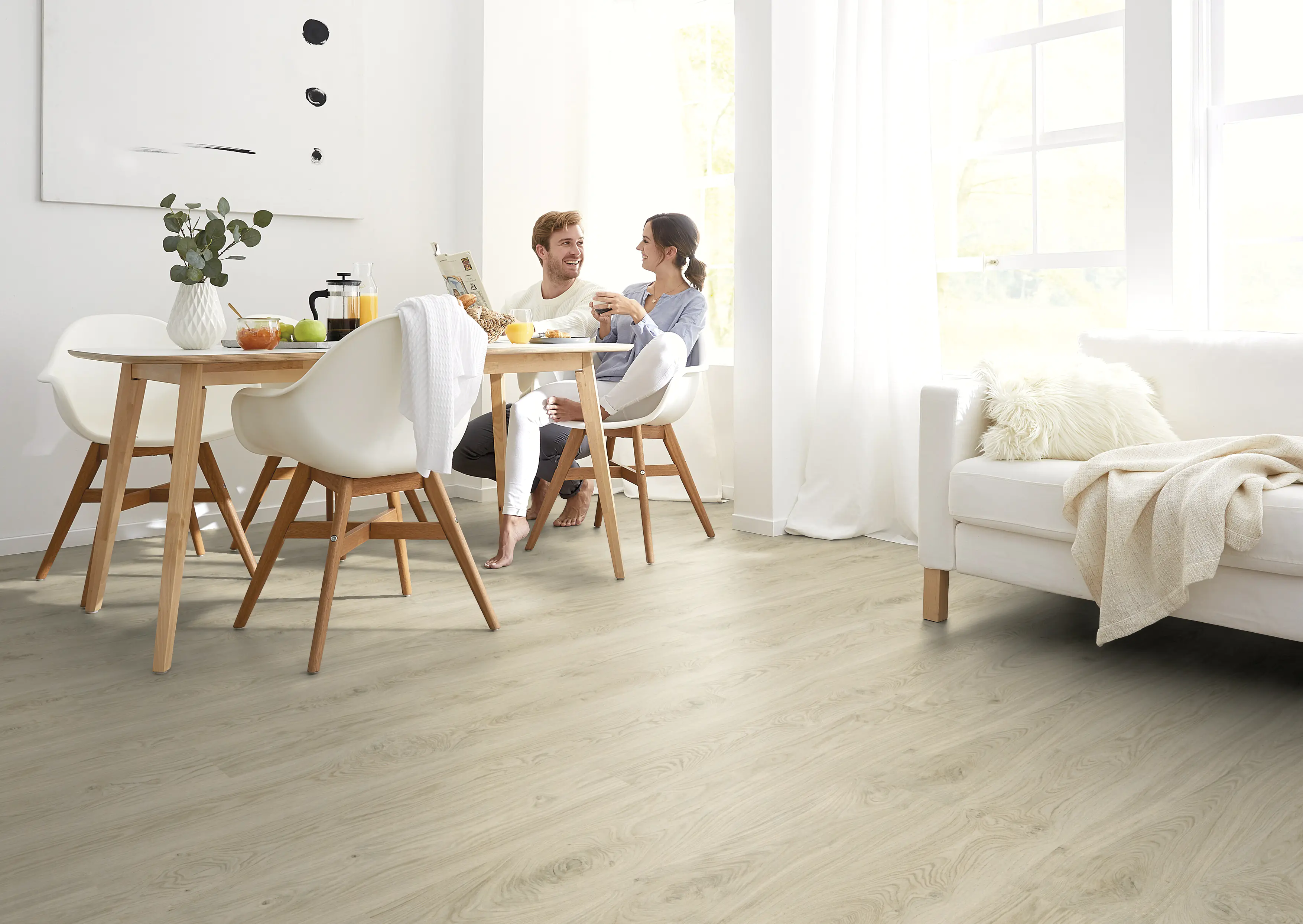 Decolife Vinylboden mit Trittschalldämmung Freestyle Acces Oak Taupe