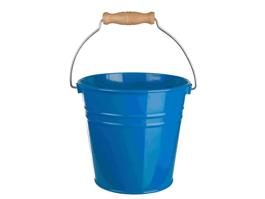 4002408681122 Freund Victoria Deko-Metalleimer Ø 15,5 x 14,5 cm blau, pink, gelb