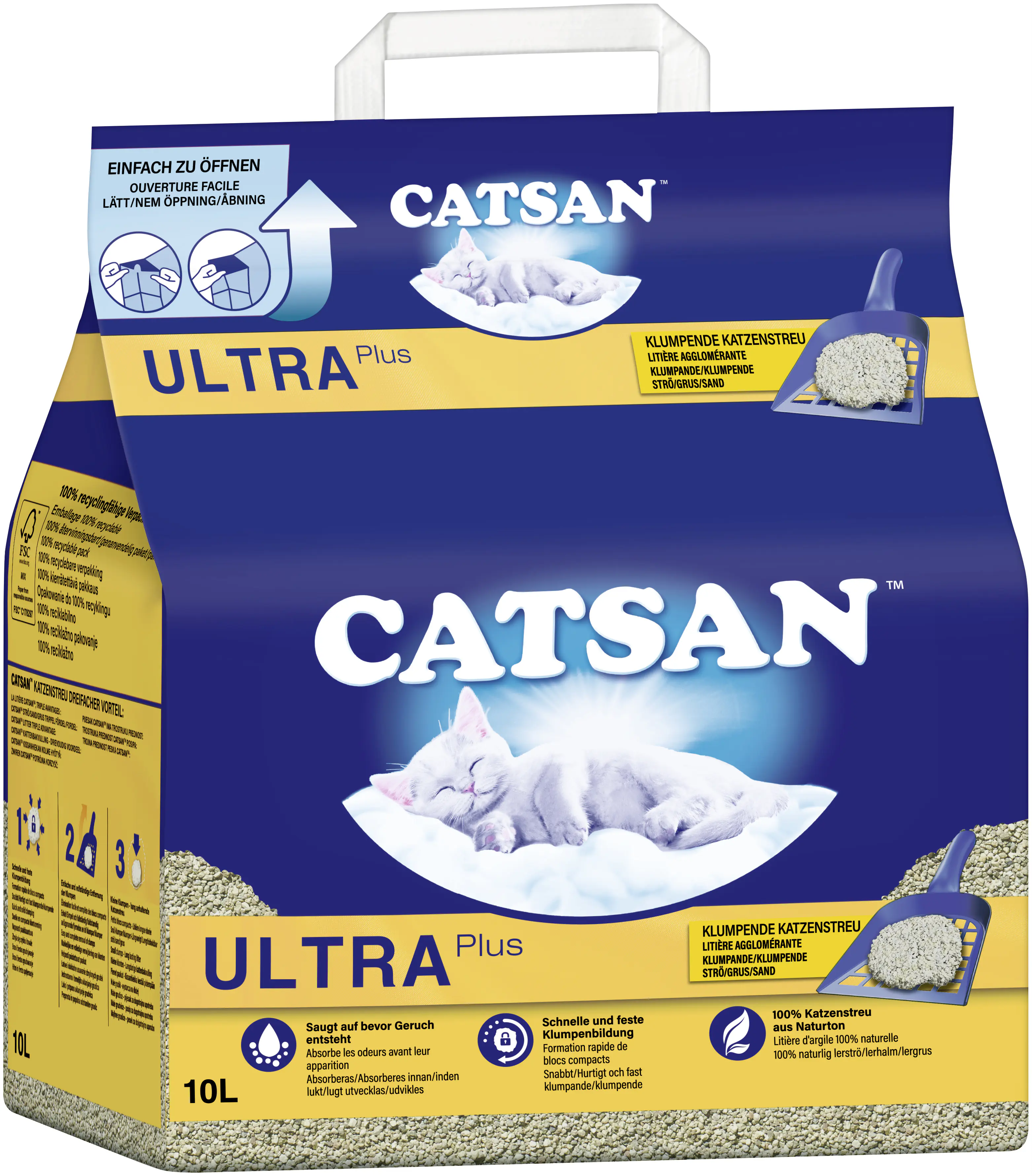 Catsan Ultra Klumpenstreu 10 L