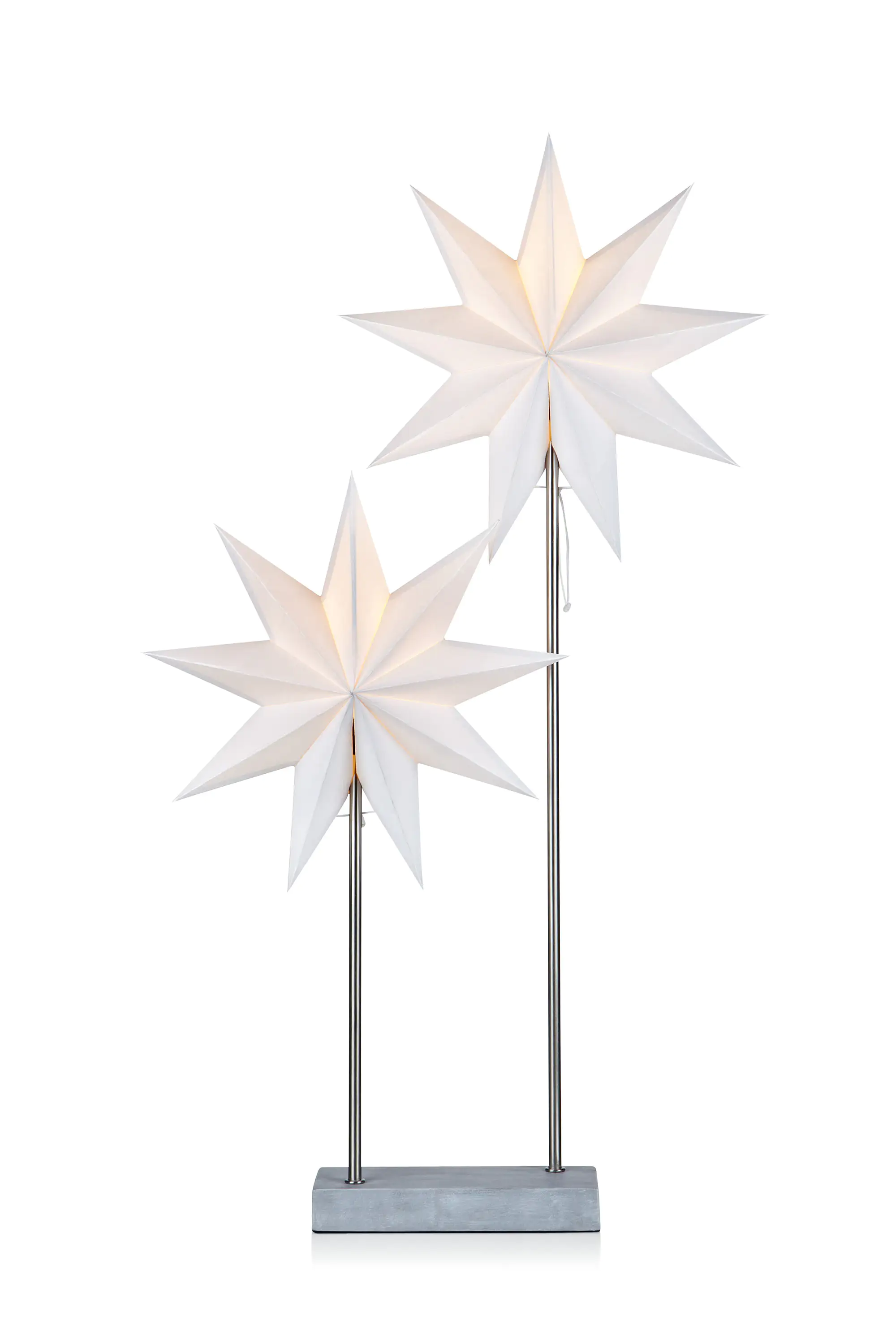 Markslöjd Tischleuchter Duva weiß, Ø 30 cm