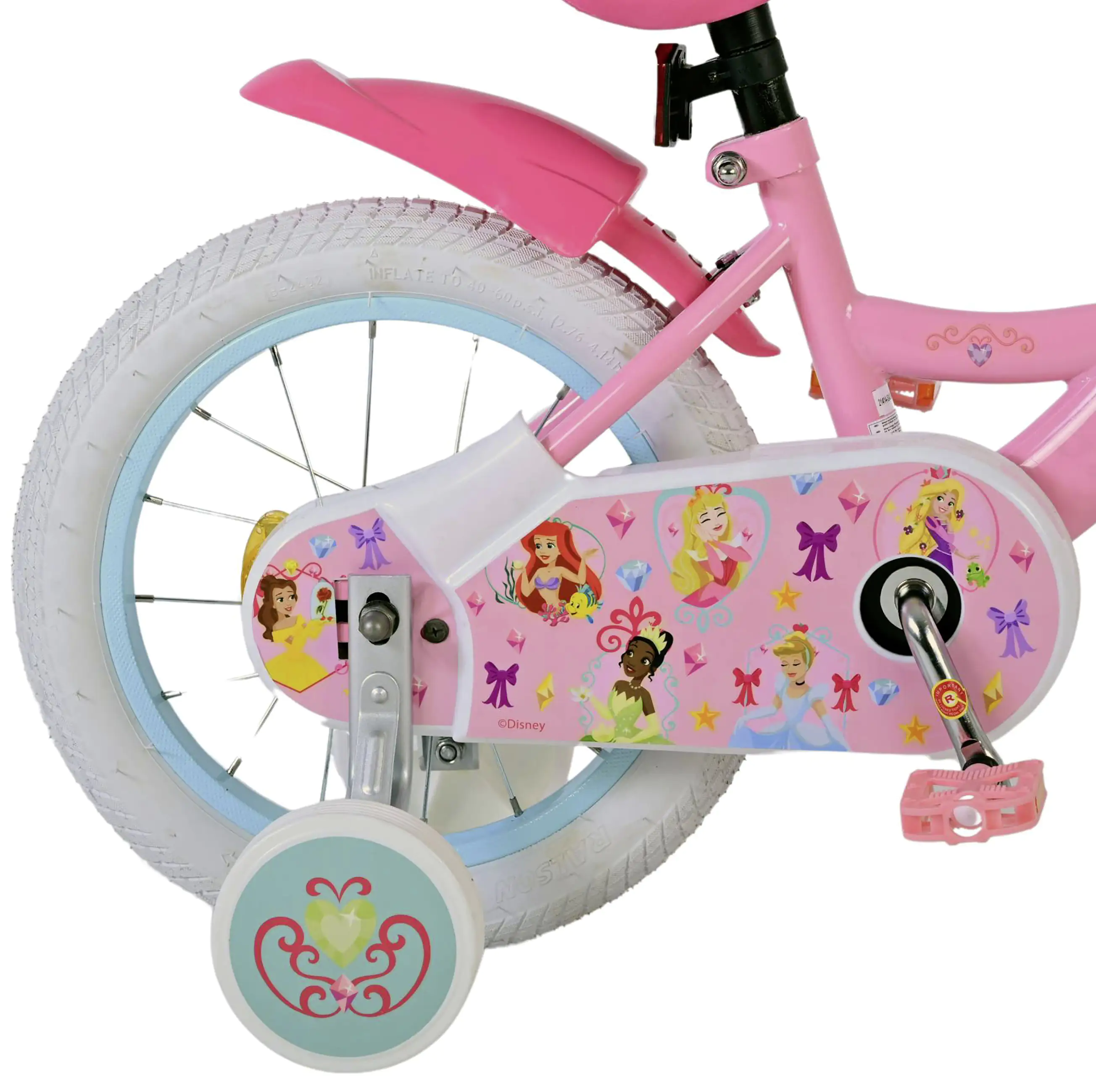 Disney Kinderfahrrad Princess 14 Zoll rosa
