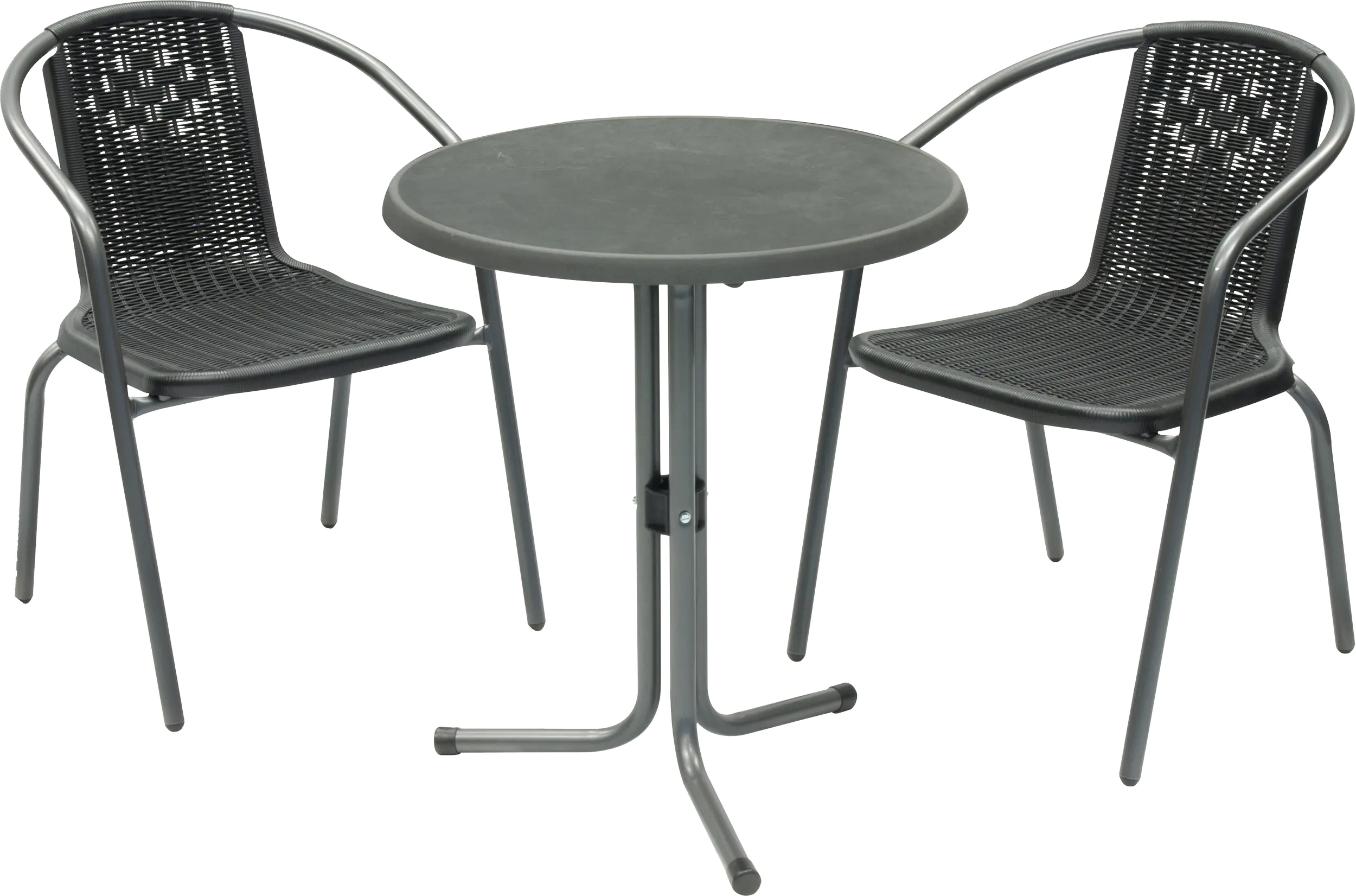 Balkonmöbel-Set Emilia 3-teilig