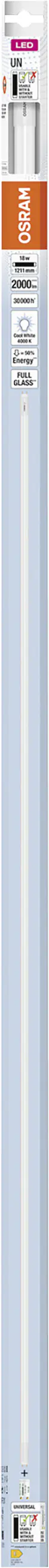 Osram LED Röhre T8 1,2 m G13 18 W neutralweiß