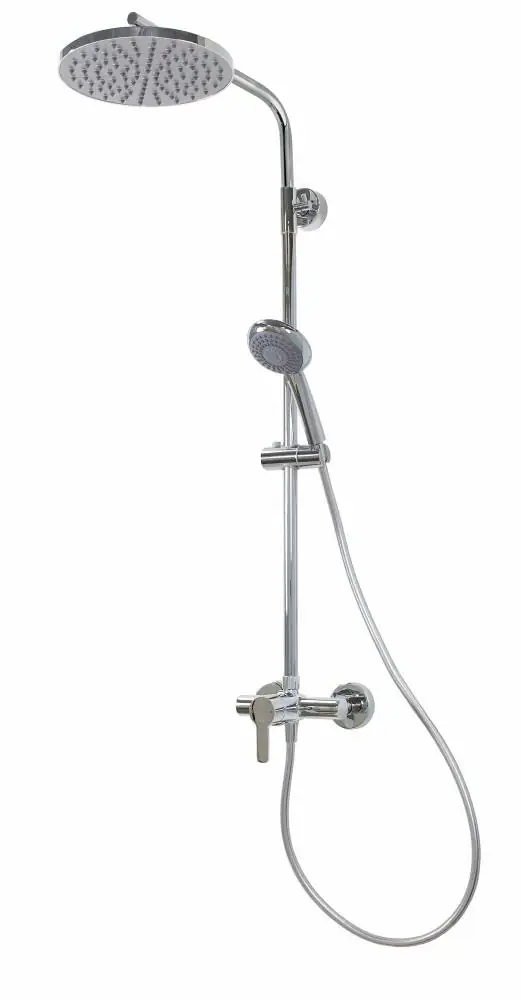 Breuer Duschsäule Aquamaxx 310 Einhebelm. Einhebelmischer verchromt Kopfbrause rund