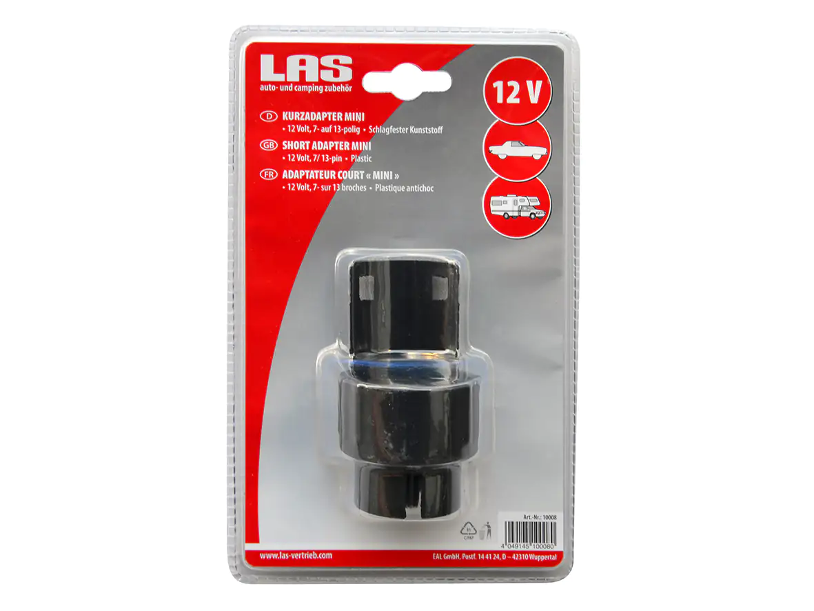 LAS Kurzadapter mini 7- auf 13-polig