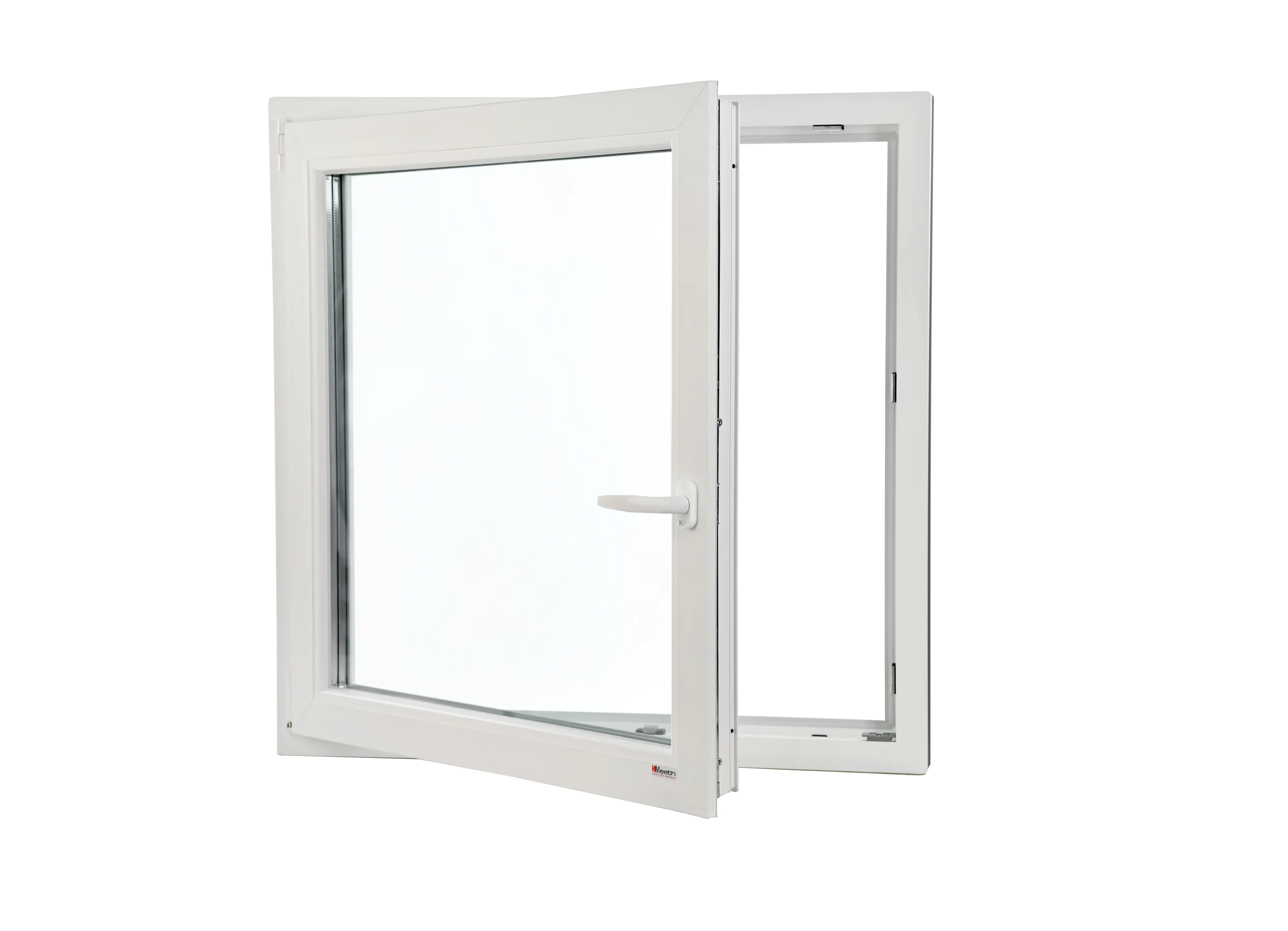 Kunststofffenster 50 x 130 cm Dreh-Kipp DIN links weiß Serie G74/3